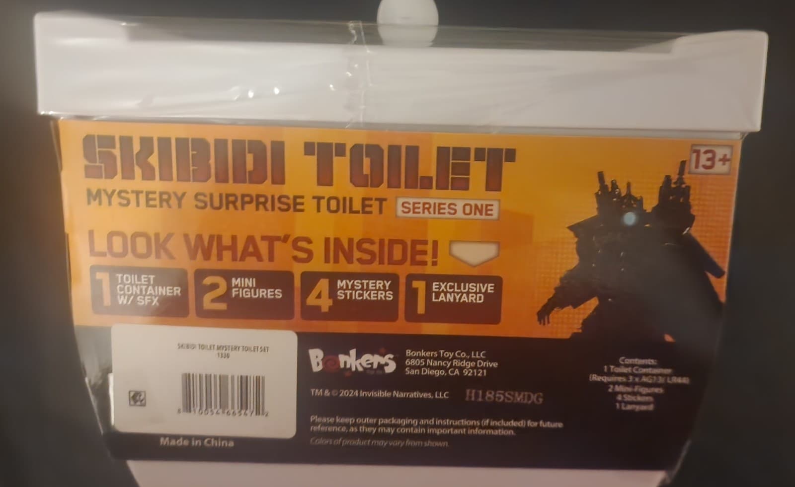 SKIBIDI Toilet Mystery Toilet Mystery Toilet with Surprise Toys to Discover - Thumbnail 6