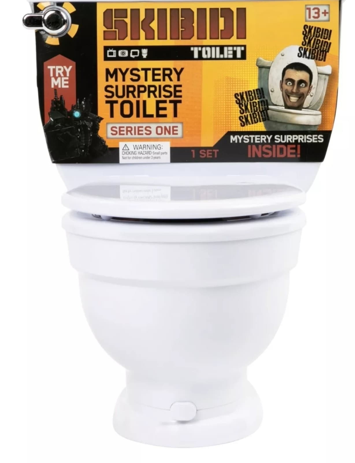 SKIBIDI Toilet Mystery Toilet Mystery Toilet with Surprise Toys to Discover - Thumbnail 2