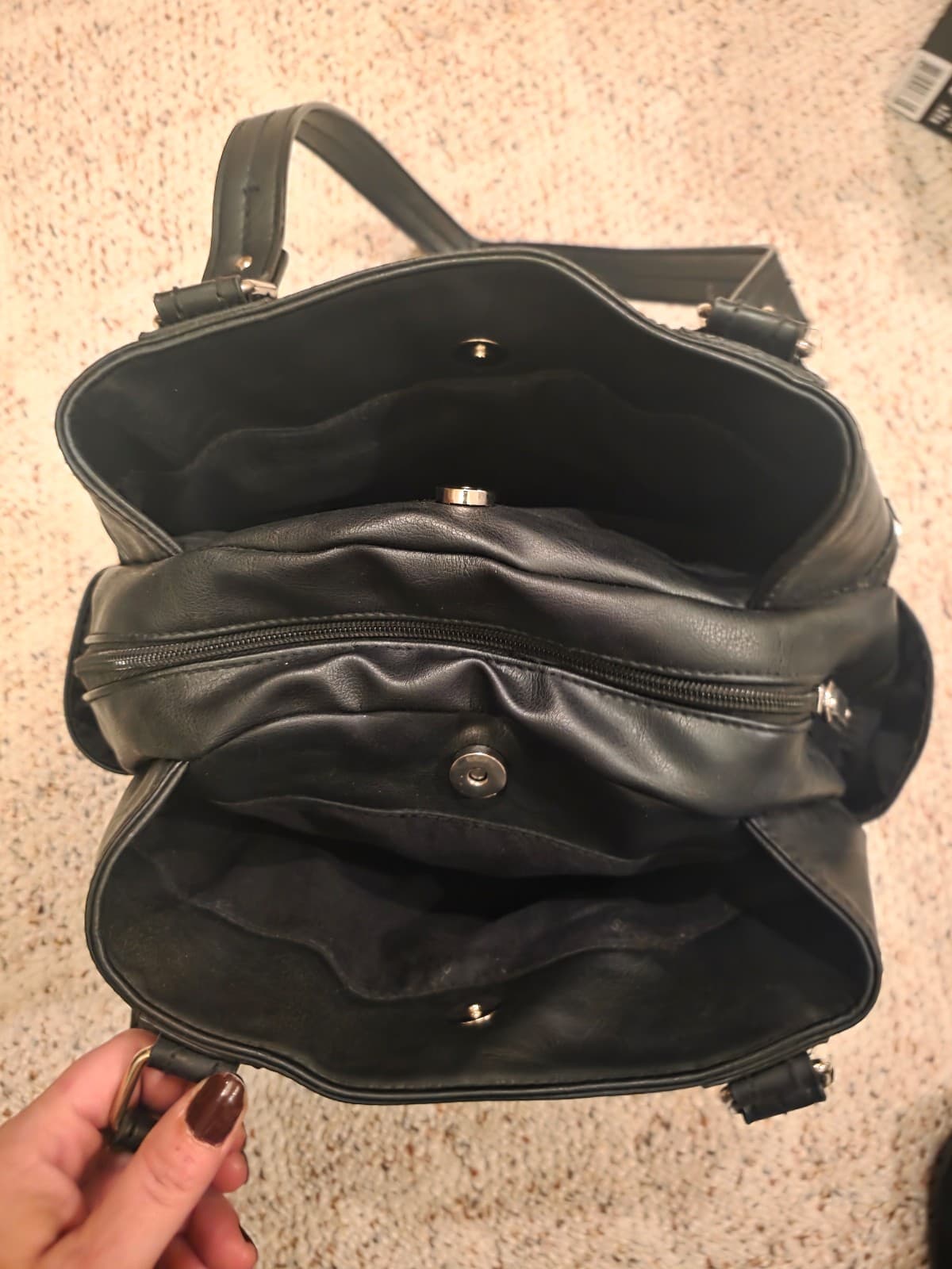 Rosetti Midtown Satchel in Black - Thumbnail 6