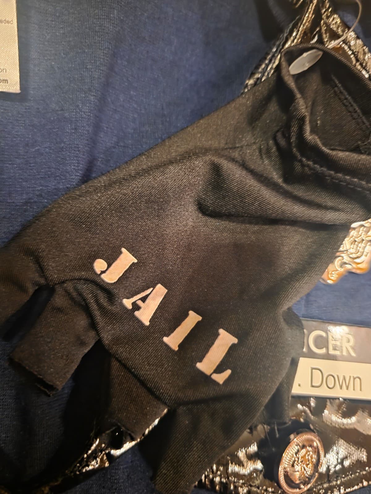 Sexy Officer Costume sz Medium 4pc Costume - Thumbnail 3