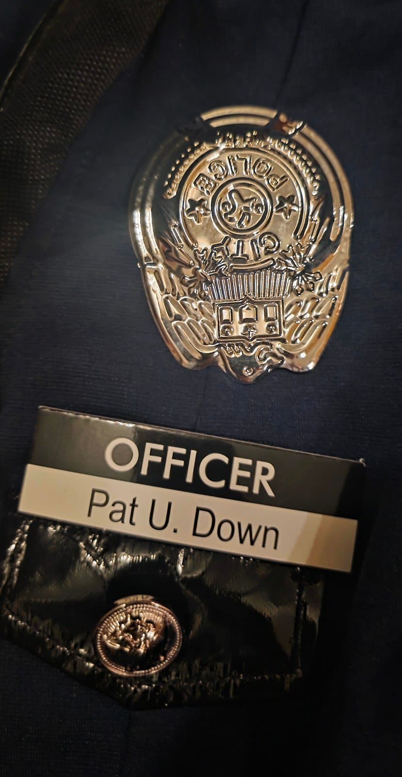 Sexy Officer Costume sz Medium 4pc Costume - Thumbnail 8