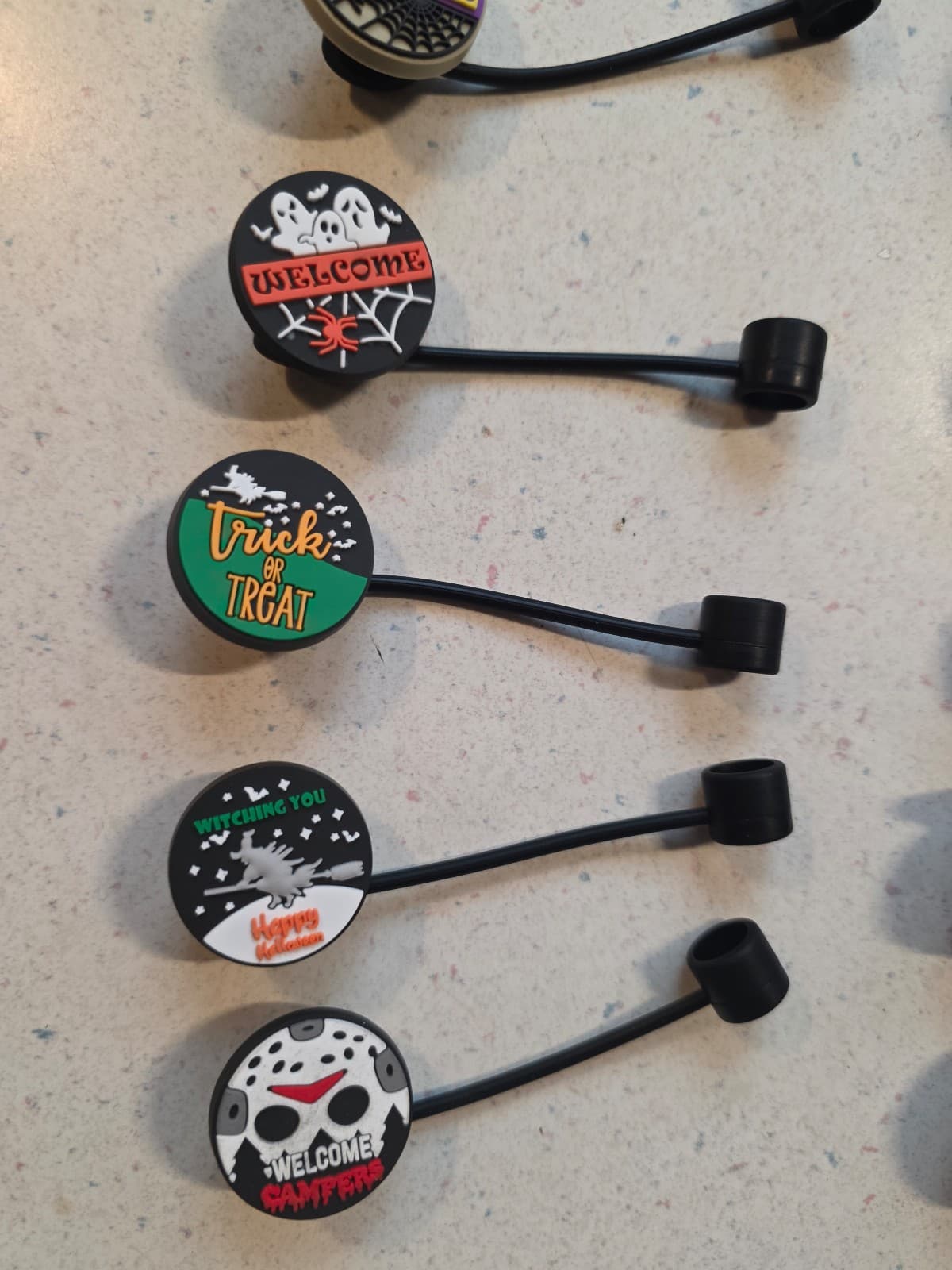 Halloween Stanley Straw Covers 4 Assorted - Thumbnail 2