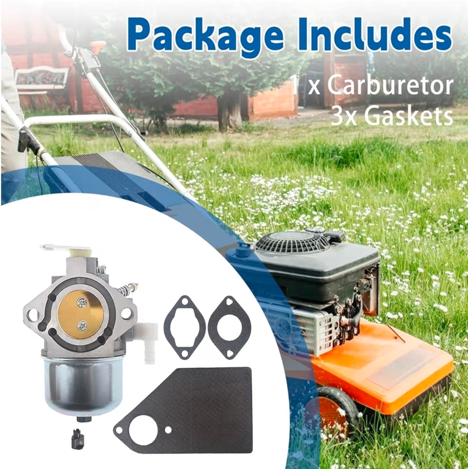 Carburetor Replacement for Briggs Stratton 690111 690118 690119 694526 192402 19 - Thumbnail 2