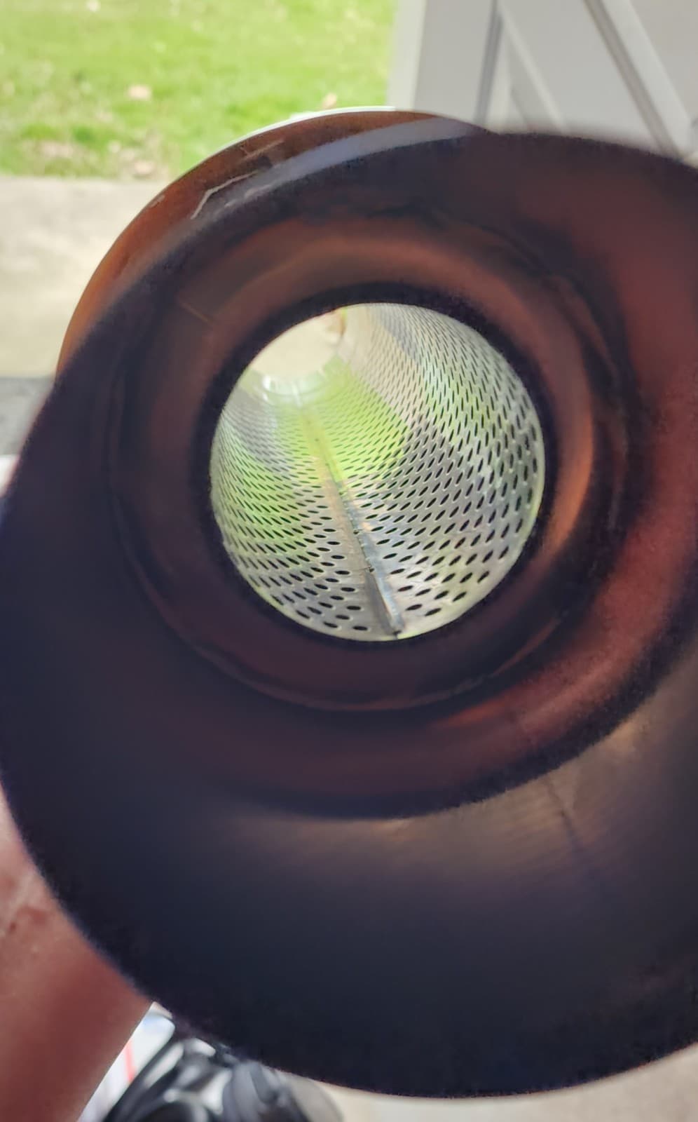 Evil Energy Blue Tip Exhaust 18.5" L x 2.5" Inlet x 4" Outlet - Thumbnail 5