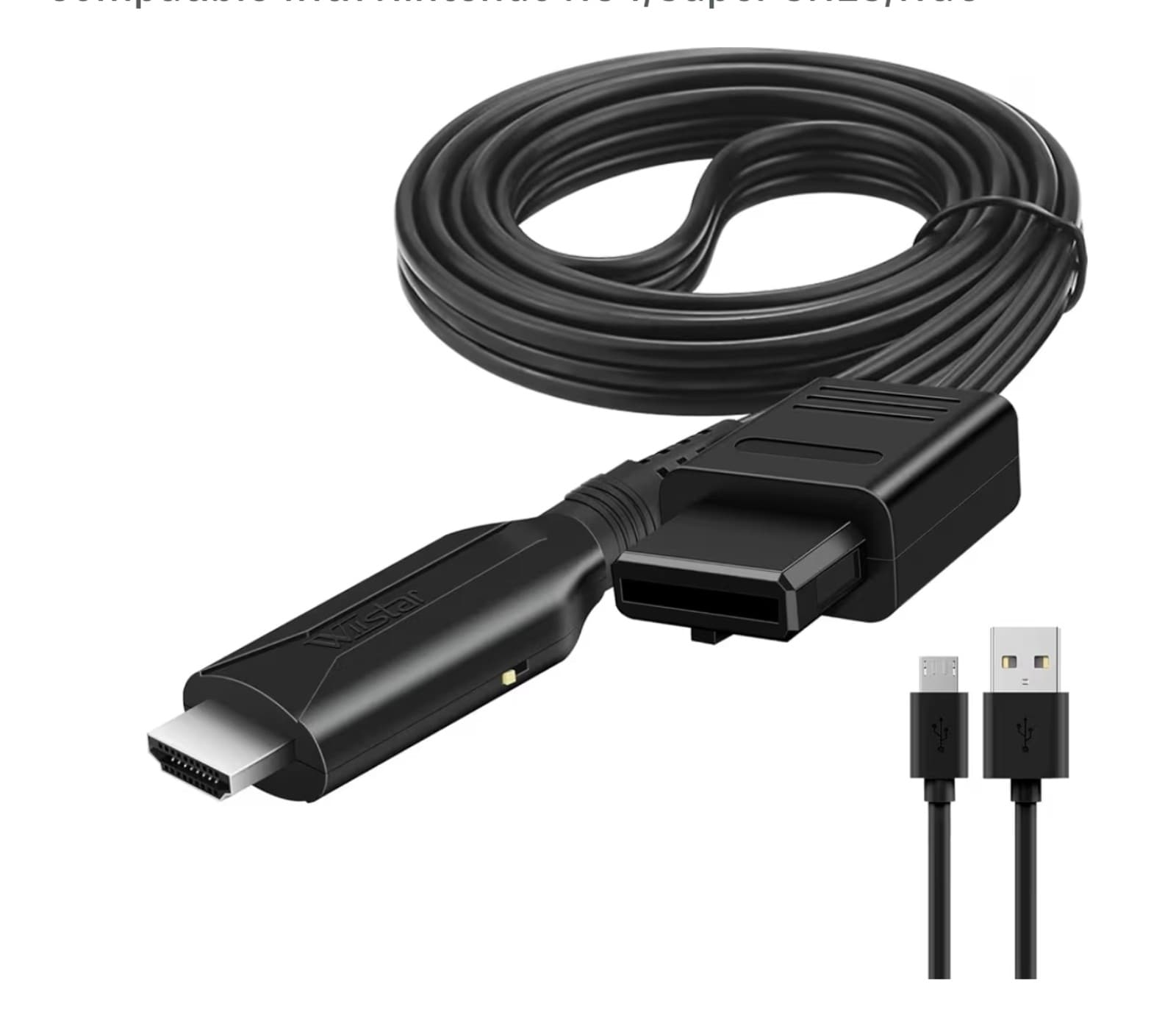 N64 to HDMI Converter Adapter HDMI Cable for N64 1m/3.2ft Nintendo 64 to HD Conv - Image 1