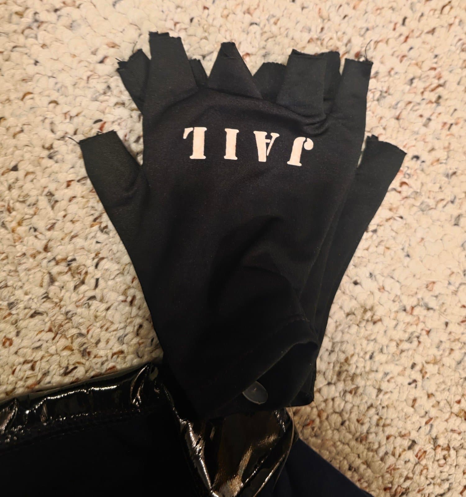 Sexy Officer Costume sz Medium 4pc Costume - Thumbnail 4