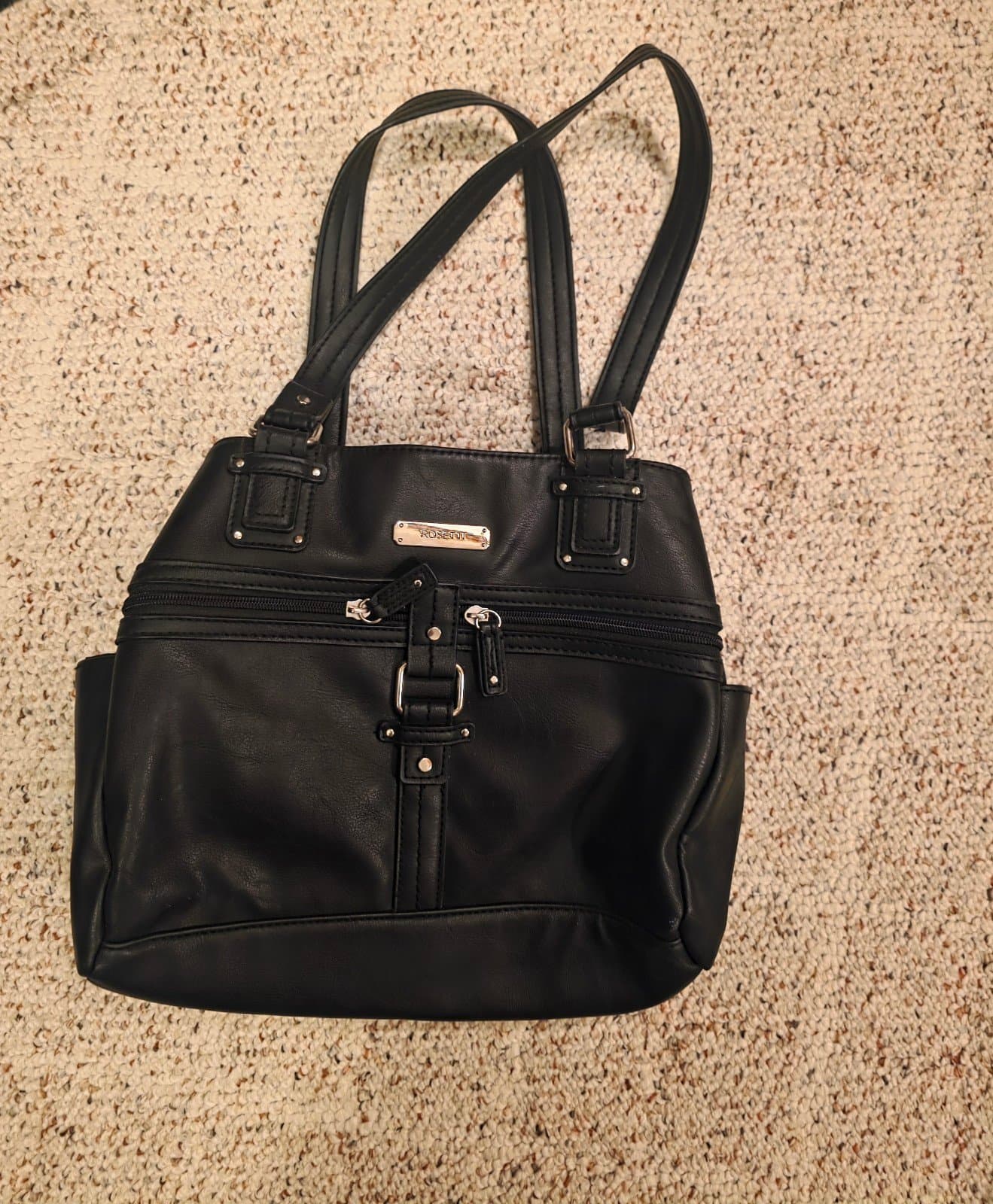 Rosetti Midtown Satchel in Black - Image 1