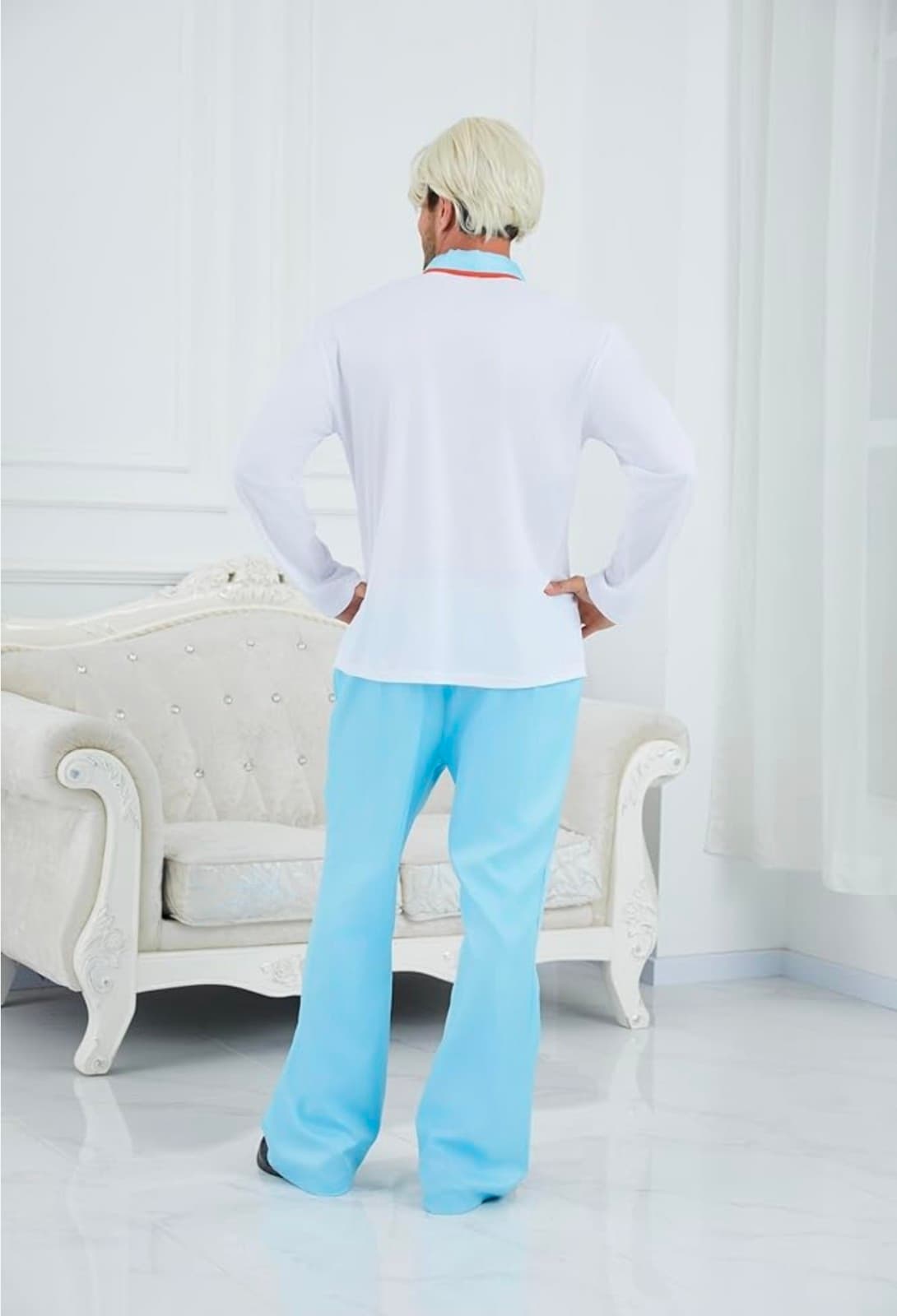 Fred Costume Mens sz Large Scooby Doo - Thumbnail 5