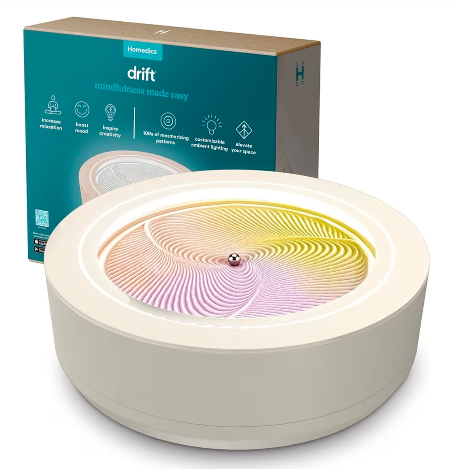 Homedics Drift 11" Sandscape - Version 2.0 - Image 1