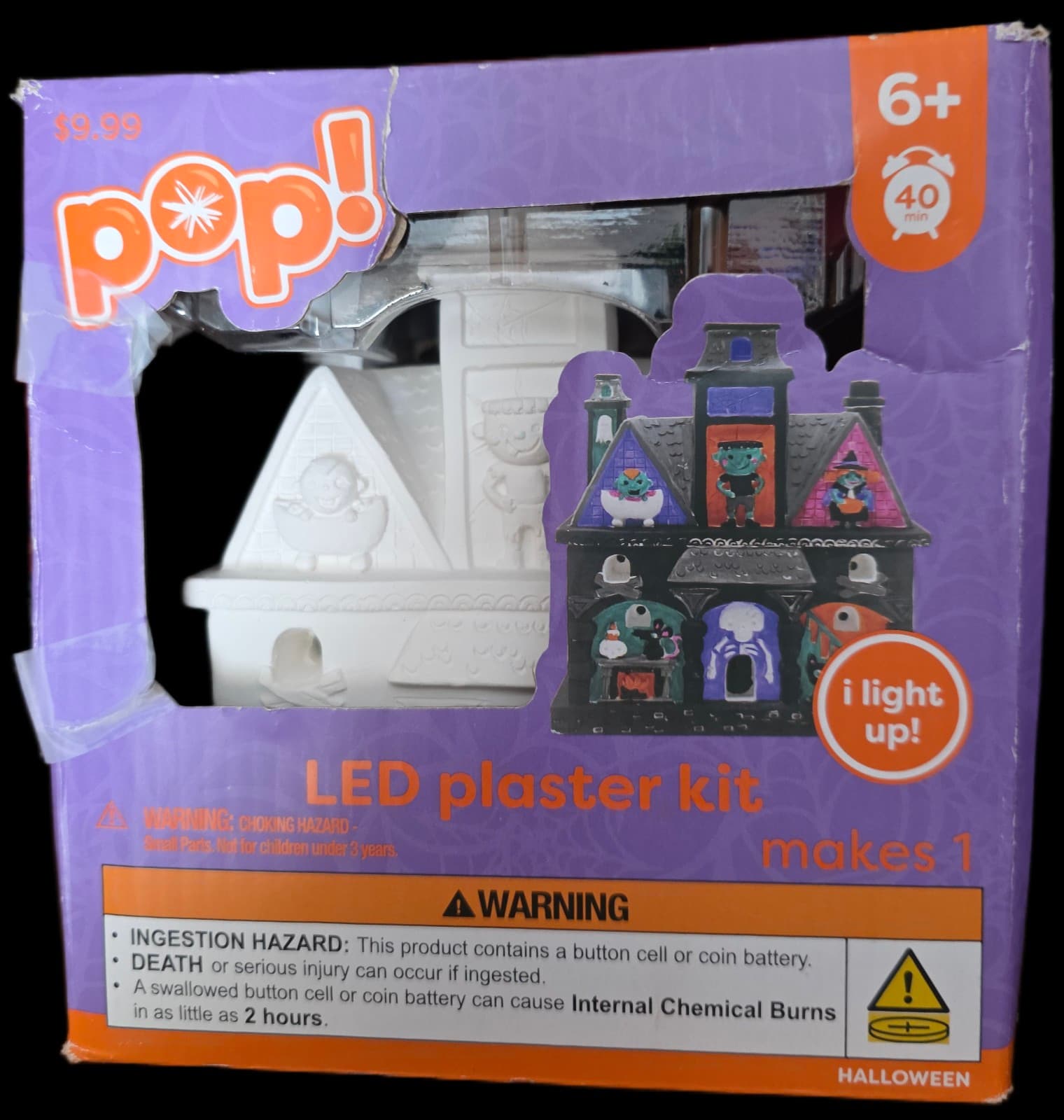 LED Plaster DIY Haunted House - Image 1