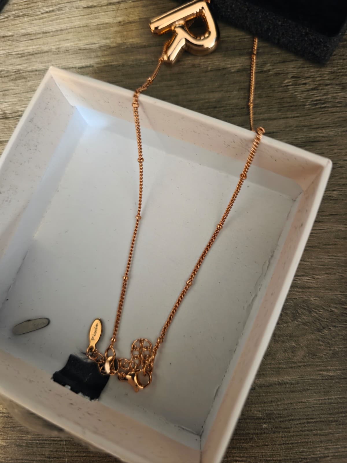 Necklace with "R" by Pixie the Penguin - Thumbnail 3