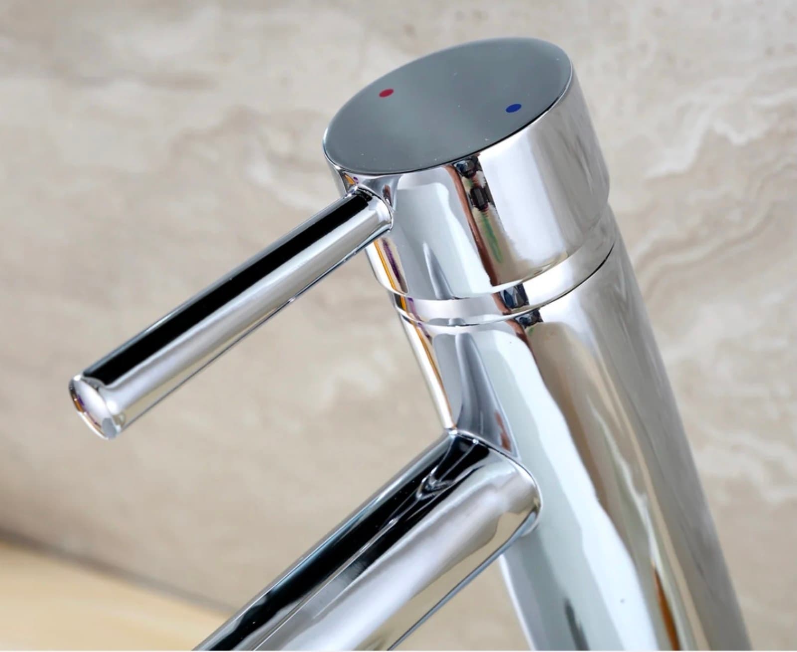 Raphral Single Hole Single-Handle Vessel Bathroom Faucet with Drain - Thumbnail 6