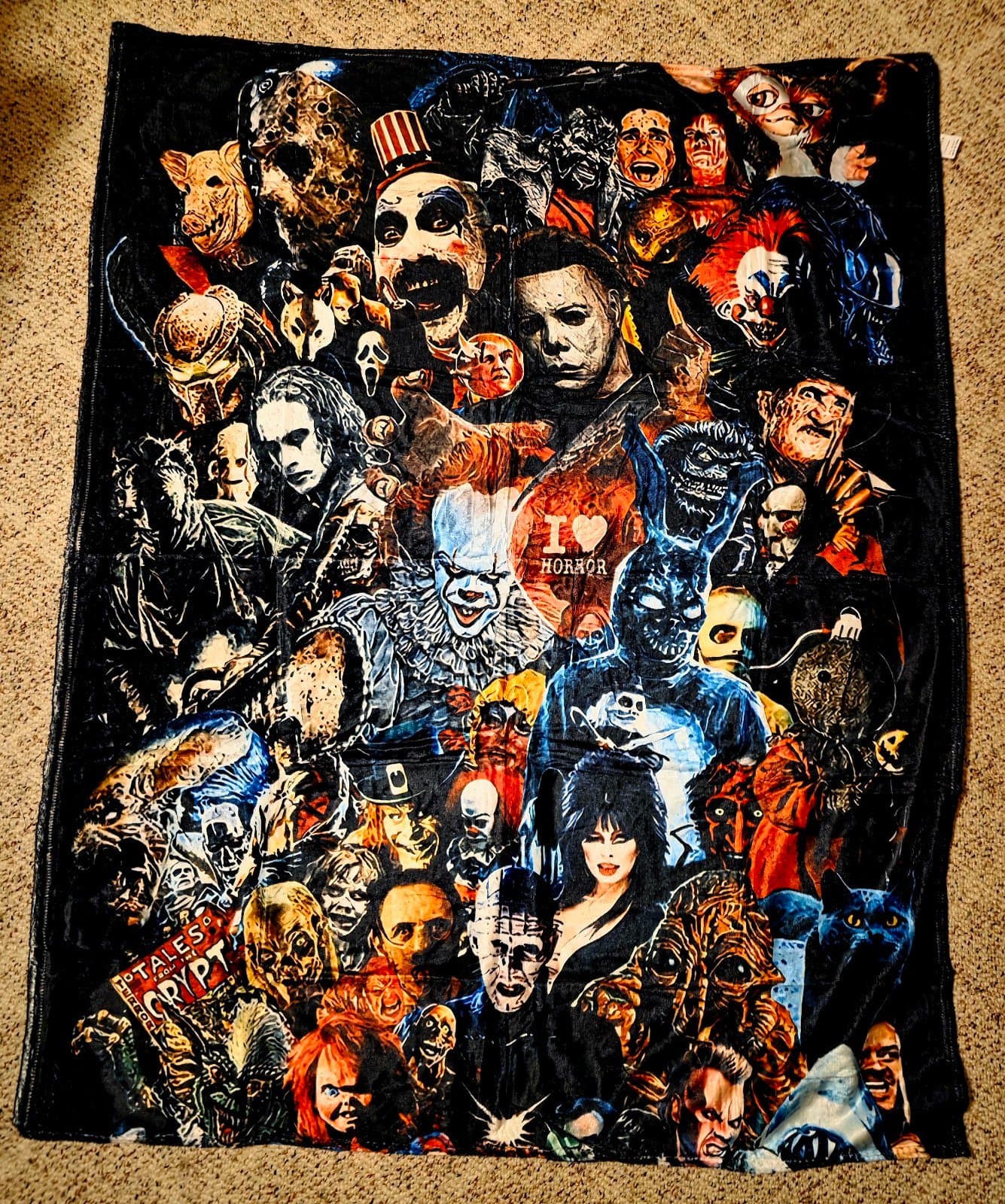 Horror Blanket Throw 40x50in - Thumbnail 2