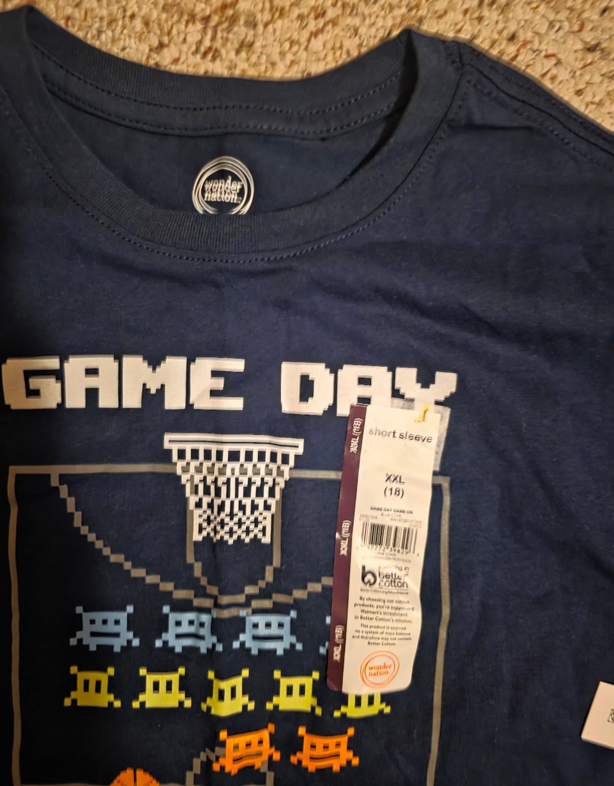 Boys Funny Shirt sz XXL 18 - Thumbnail 2