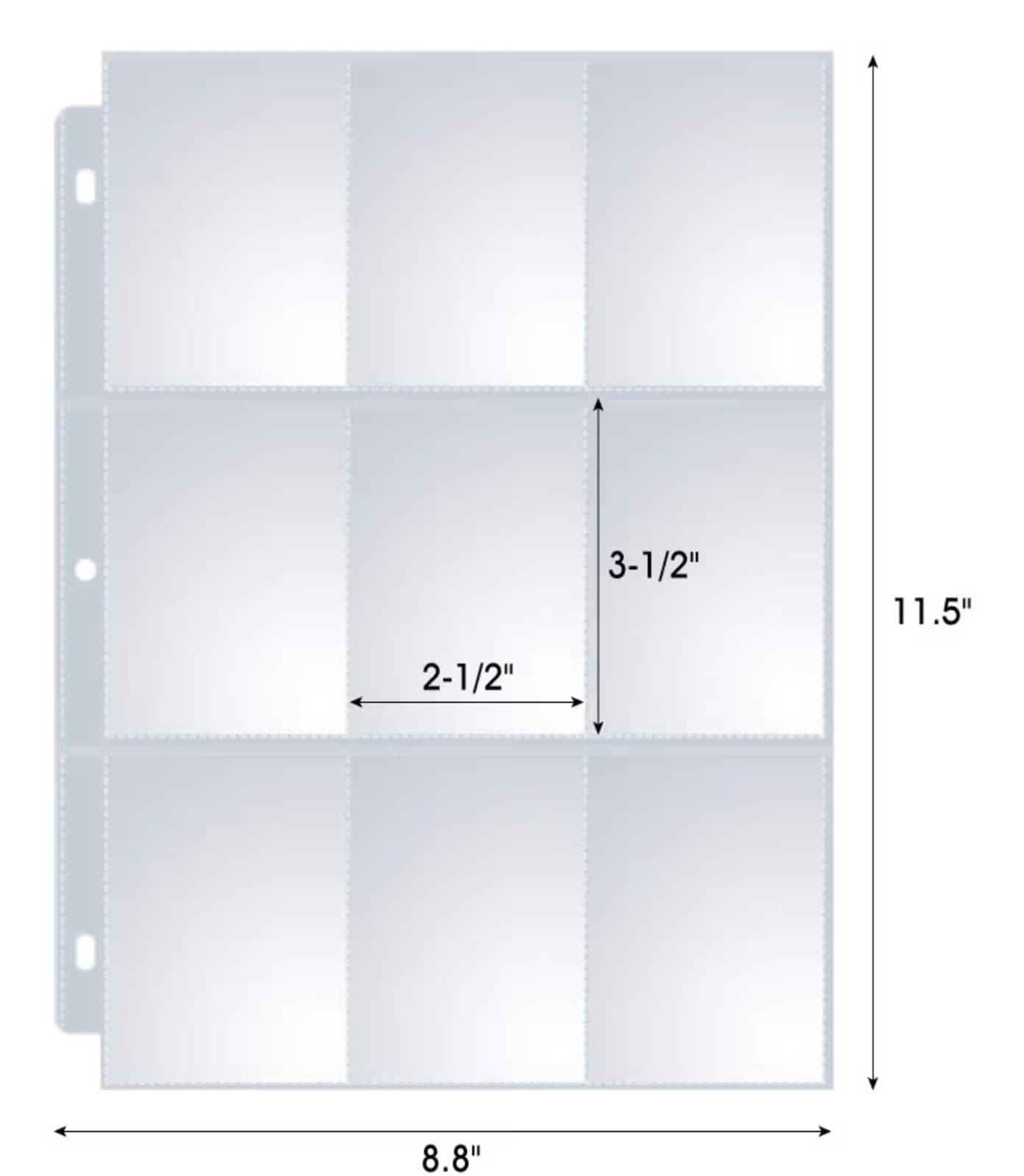Card Protective Pages 60pocket 240pack - Thumbnail 6