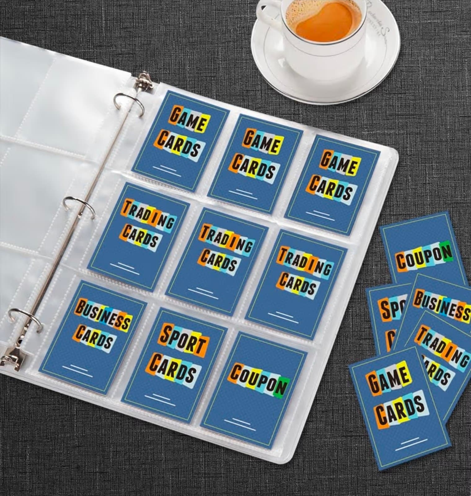 Card Protective Pages 60pocket 240pack - Thumbnail 5