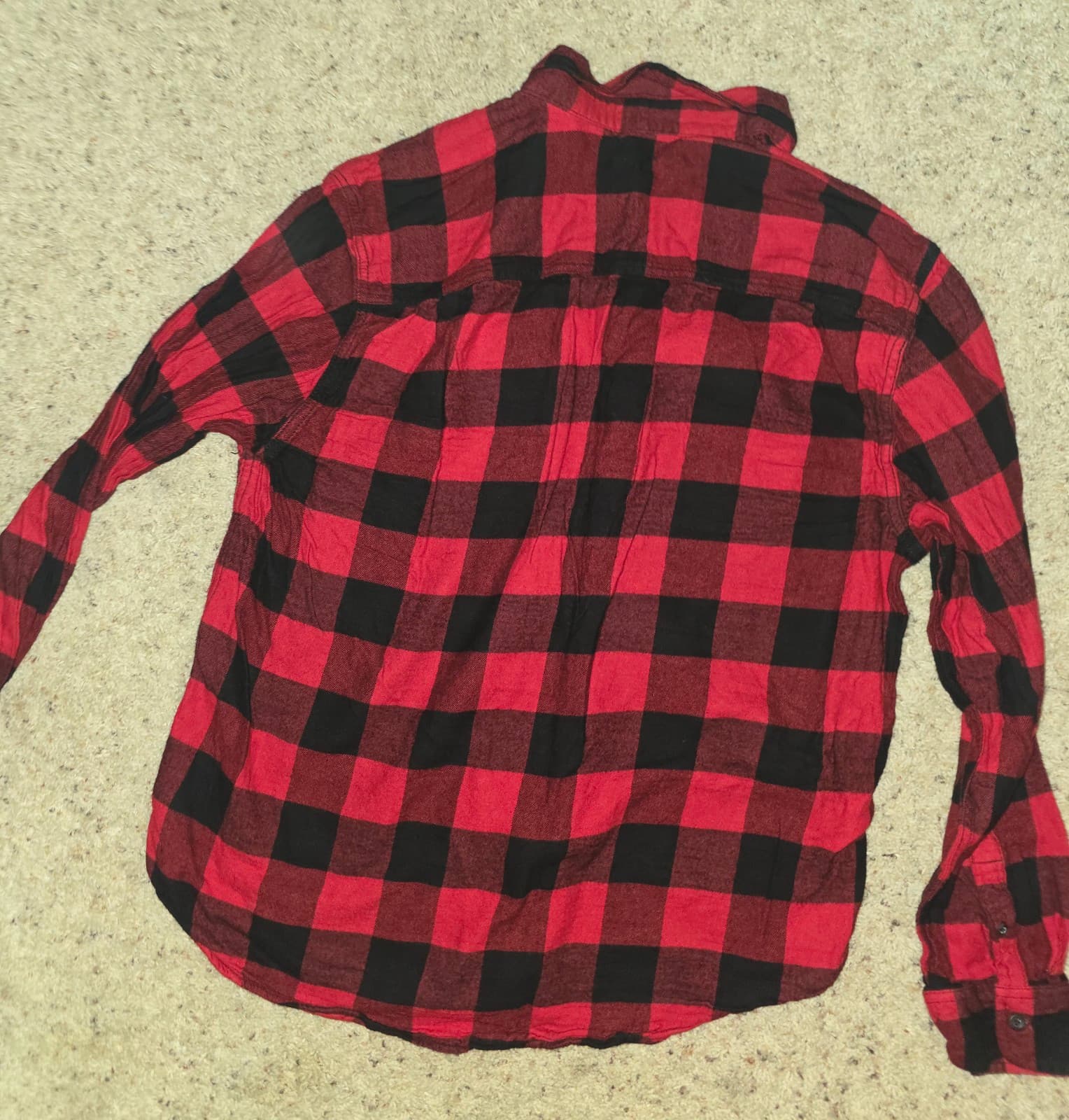Men's Flannel Shirt sz Large - Thumbnail 3
