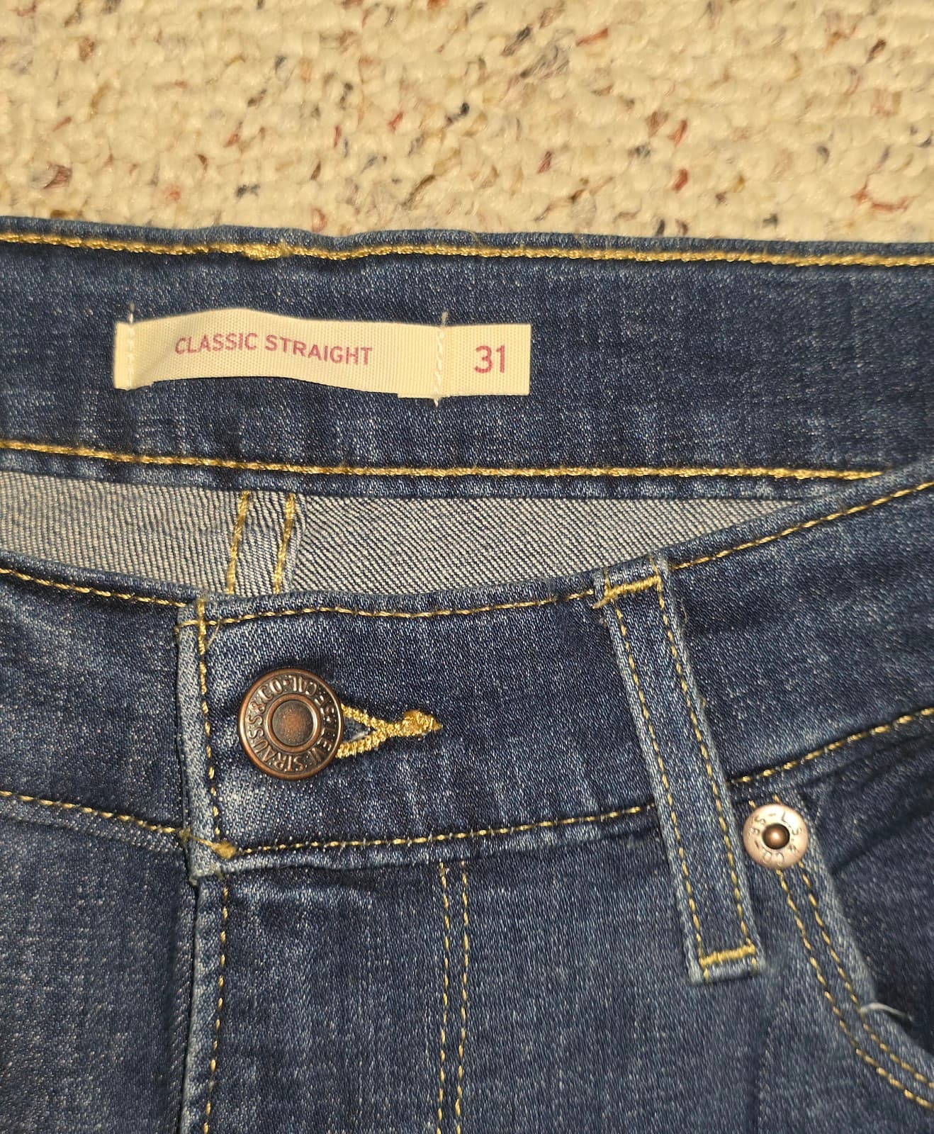 Women's Lee Jeans size 31 short - Thumbnail 2