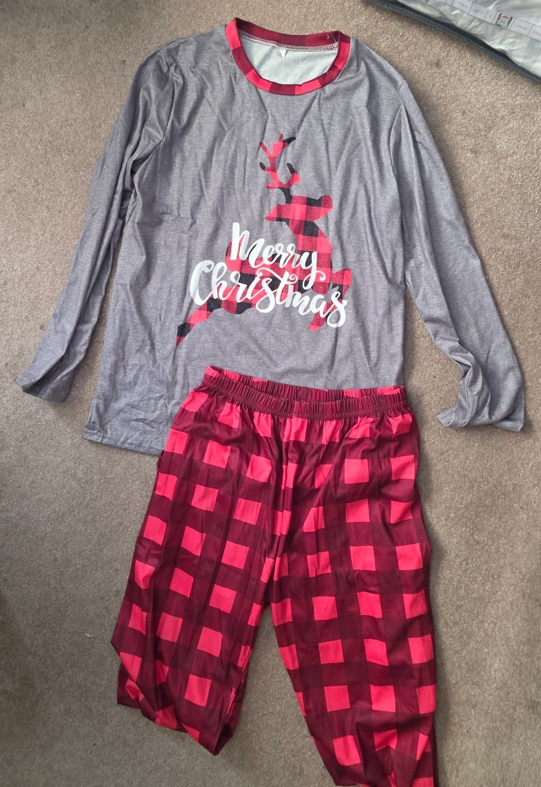 Girls Christmas Pajamas 2pc sz 14 - Image 1