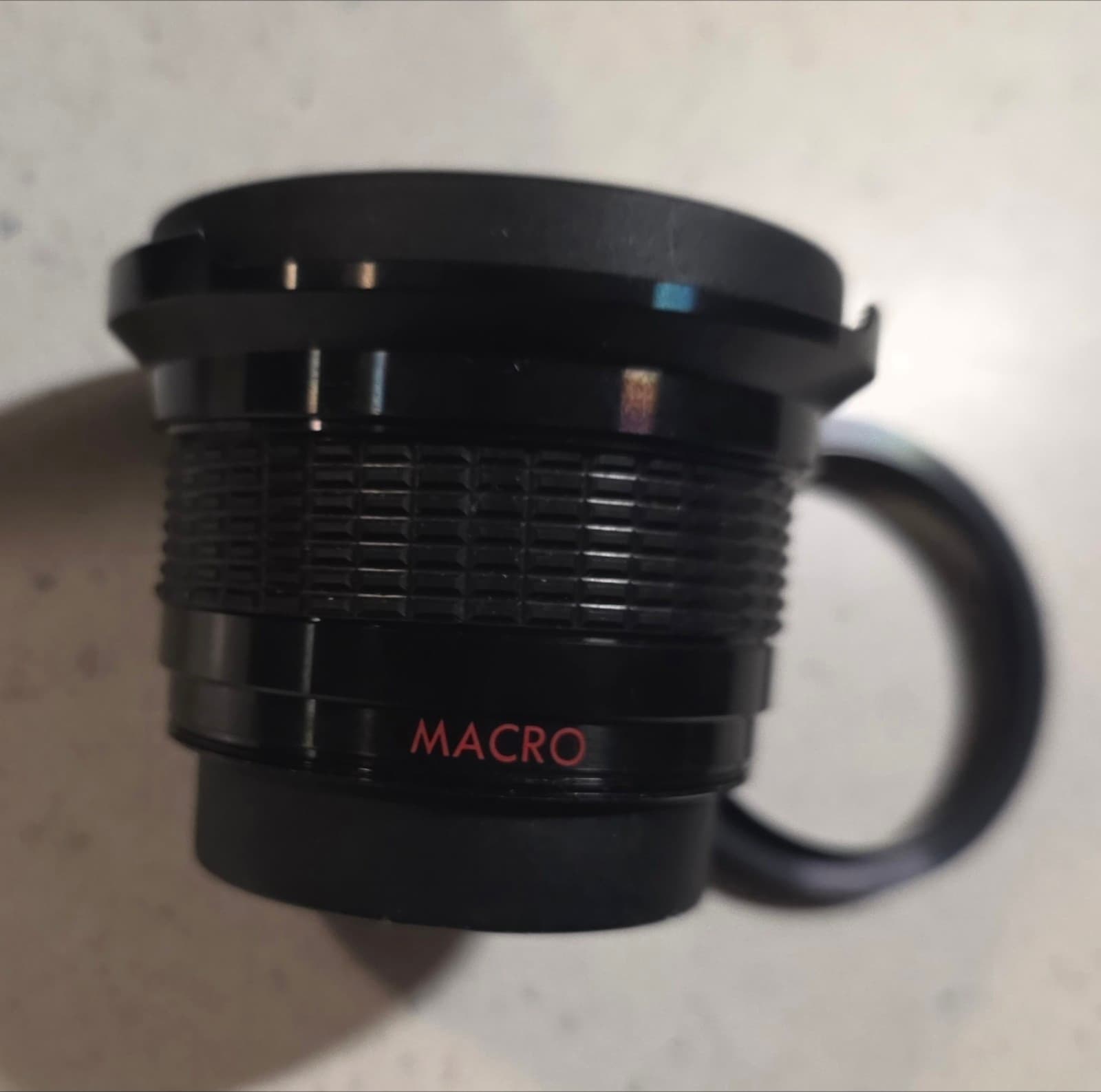 Crystal Optics Super Wide Macro Lens 0.42X AF S7/52mm w/ Cap & Case Japan - Thumbnail 2