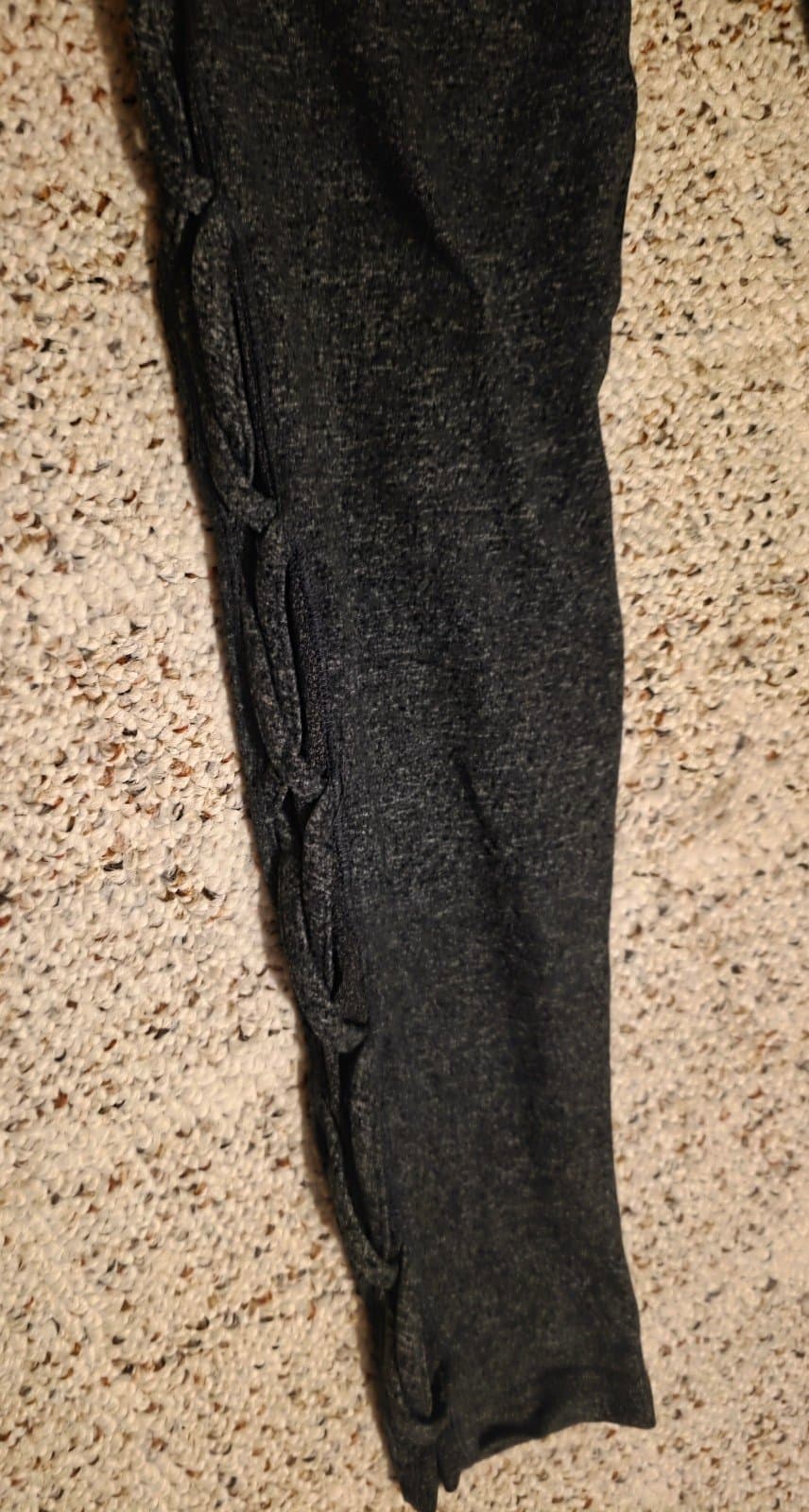 Leggings Grey sz Large by Sheila Rose - with Pockets - Thumbnail 4