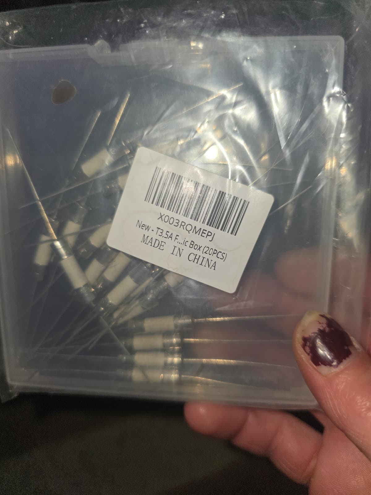 Fuses 20pcs 5*20mm Ceramic Fuse With Pin Fast Break Fuse 5x20mm 250V 3.5A - Thumbnail 5