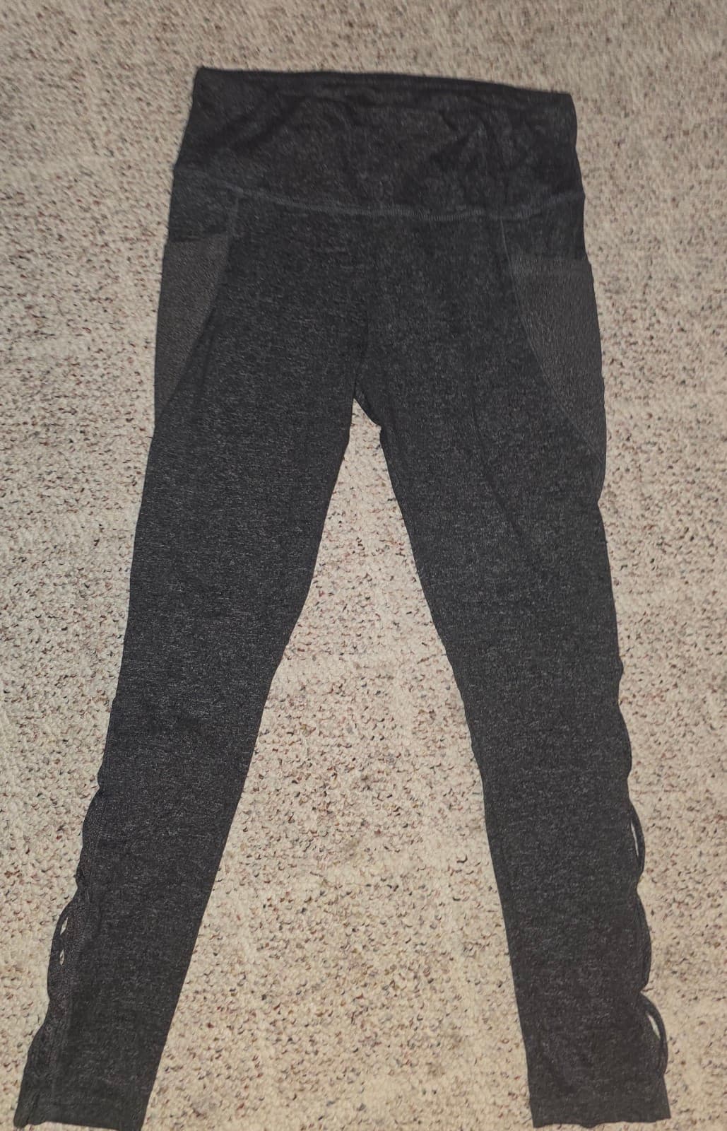 Leggings Grey sz Large by Sheila Rose - with Pockets - Thumbnail 2