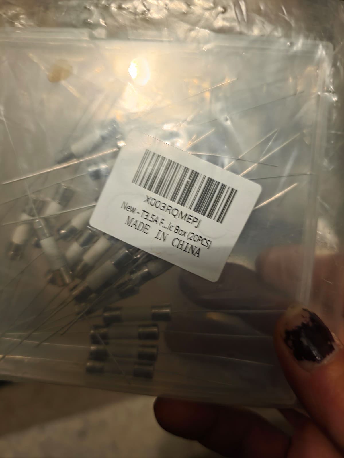 Fuses 20pcs 5*20mm Ceramic Fuse With Pin Fast Break Fuse 5x20mm 250V 3.5A - Thumbnail 4