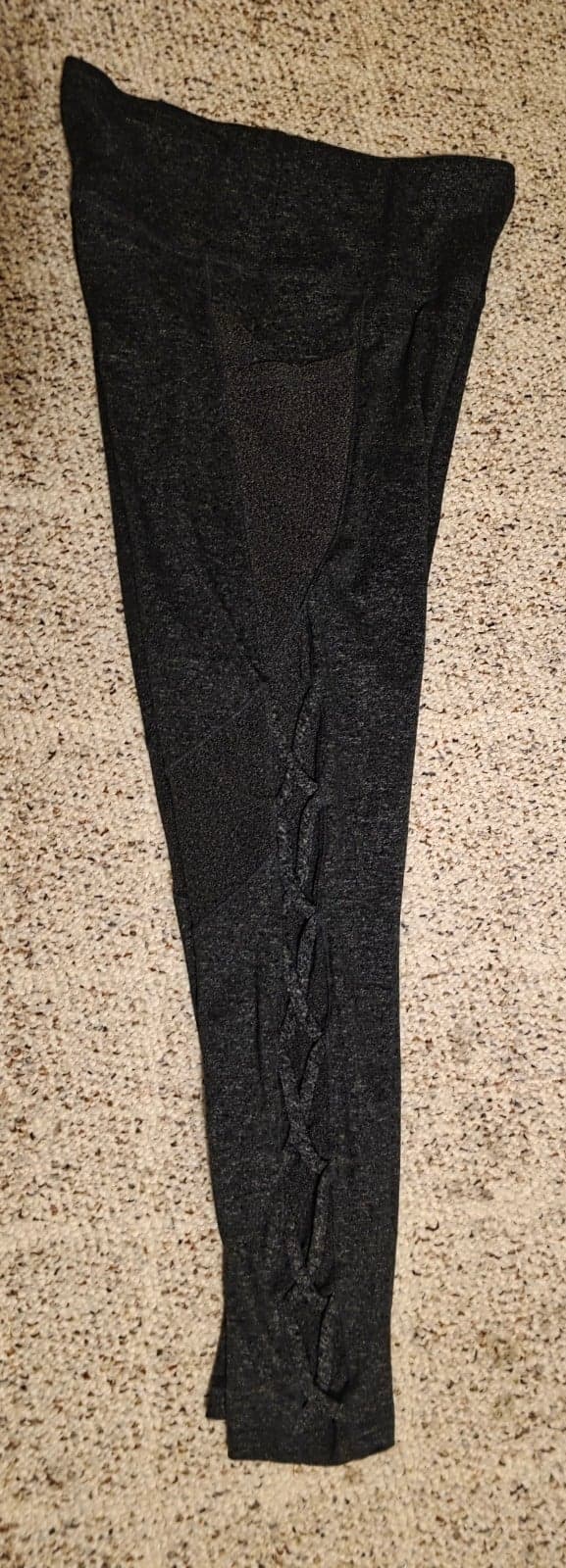 Leggings Grey sz Large by Sheila Rose - with Pockets - Thumbnail 5