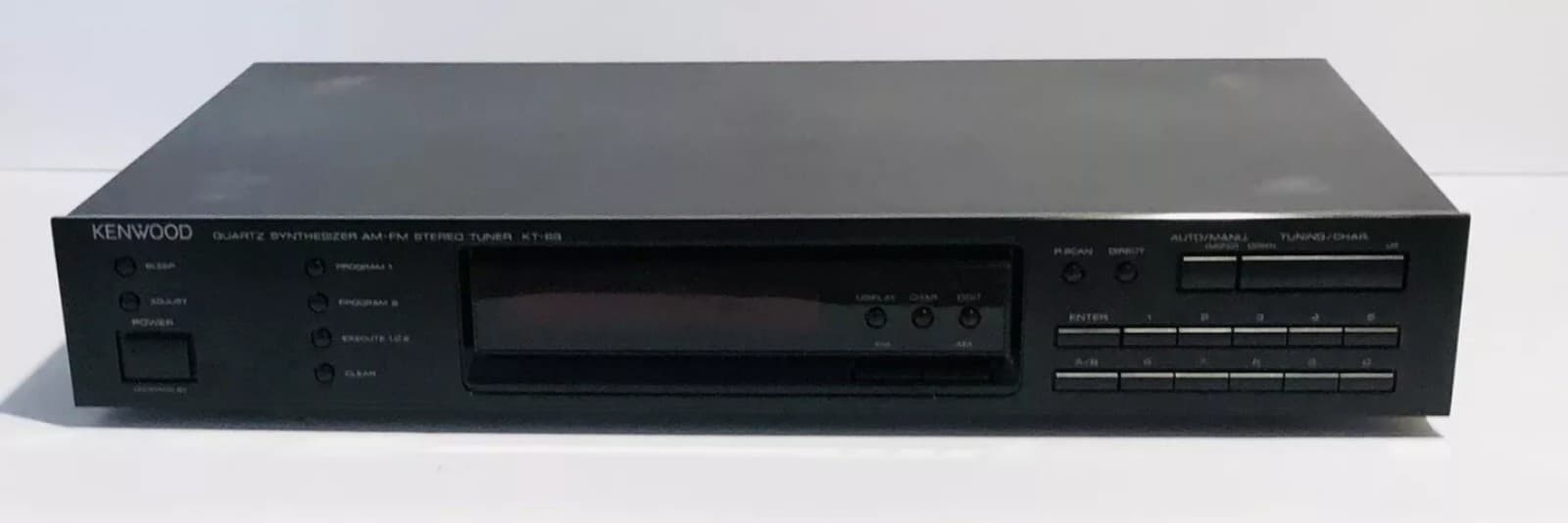 Kenwood KT-89 Quartz Synthesizer AM FM Stereo Tuner Works Great - Image 1
