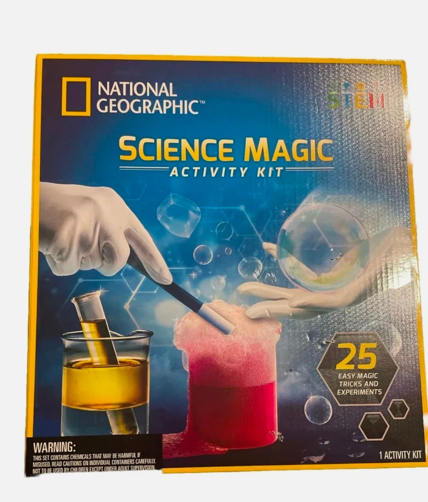National Geographic Science Magic Activity Kit New With 25 Magic & Experiments - Image 1