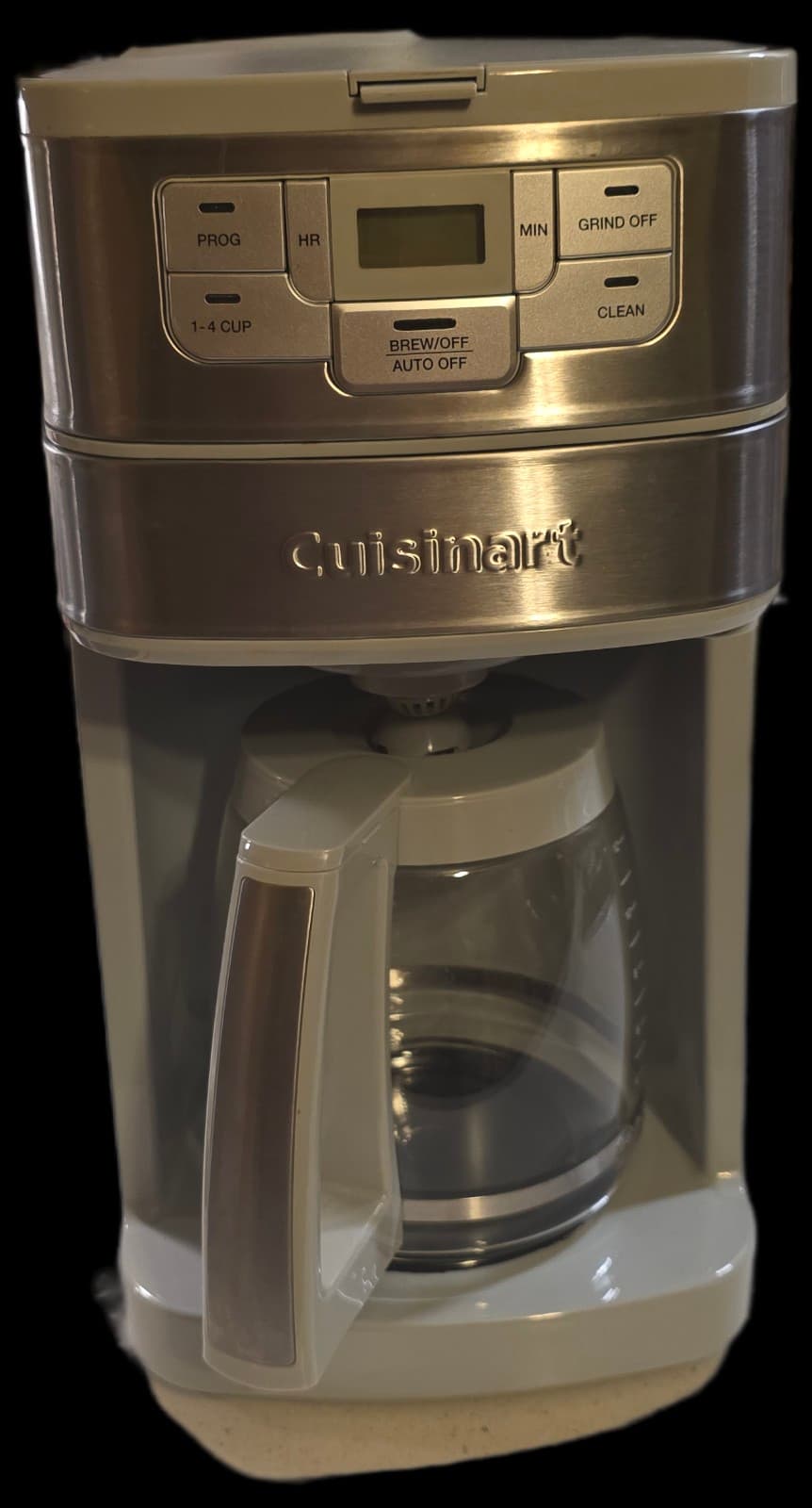 Cuisinart Grind & Brew 12 Cup Coffeemaker Gray/Stainless Steel - Thumbnail 2