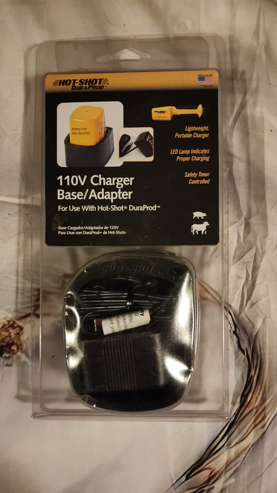 Hot Shot DuraProd 110V Charger Base/Adapter - Image 1