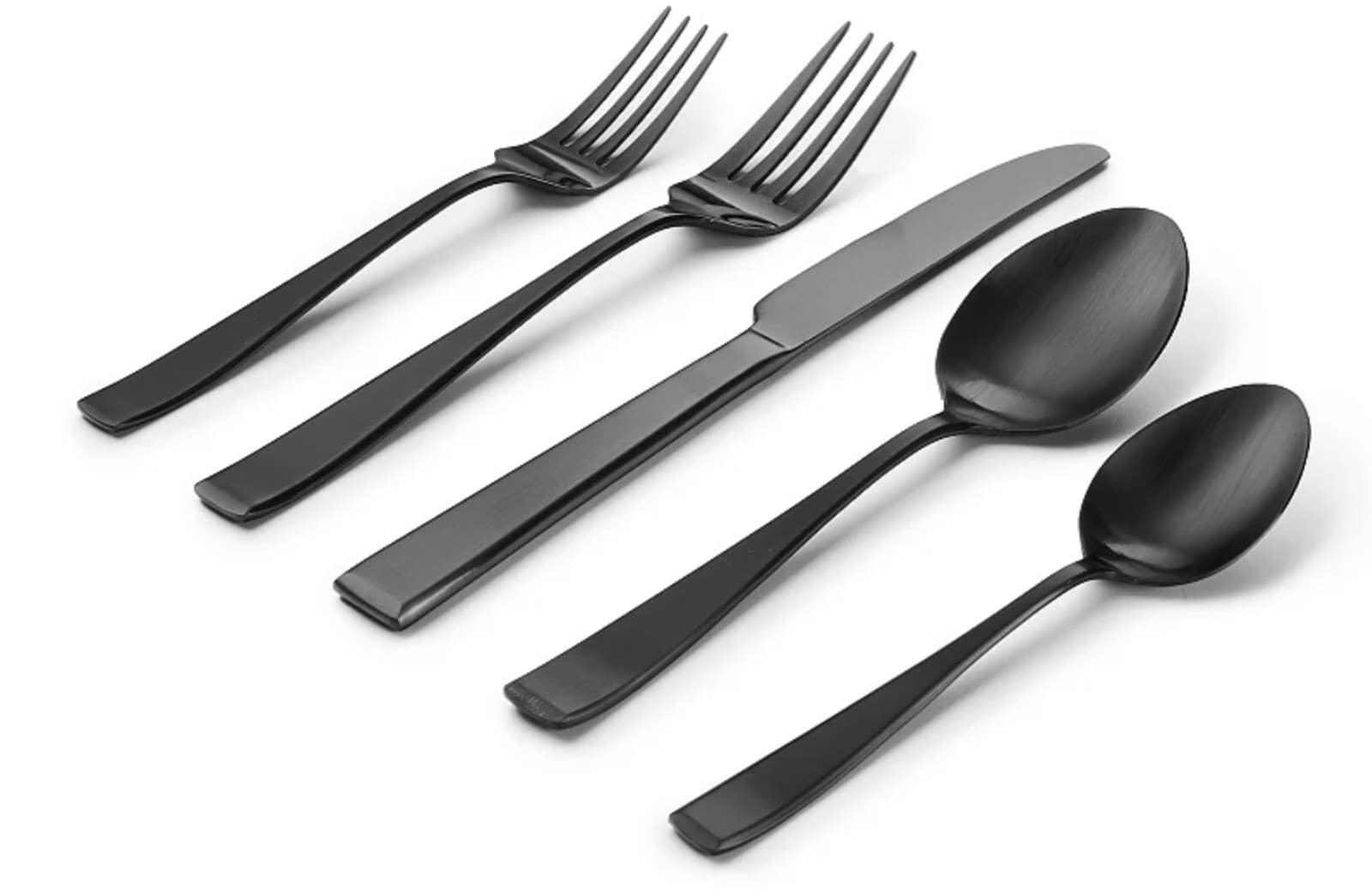 Godinger Silver Flagstaff 18/0 Stainless Steel 20-Piece Flatware Set - Thumbnail 3