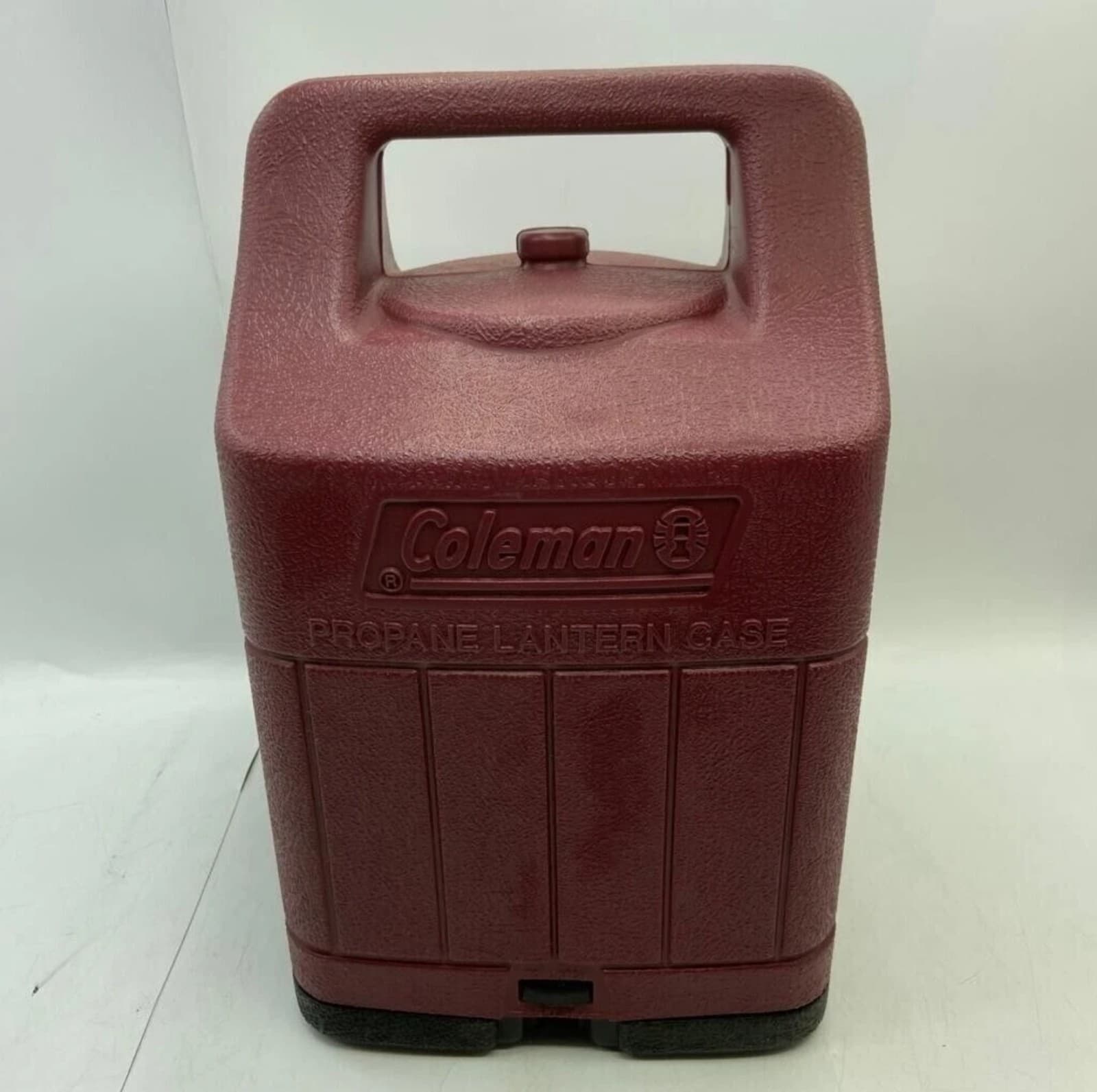 Coleman Lantern with Red Carrying Case Vintage New - Thumbnail 8