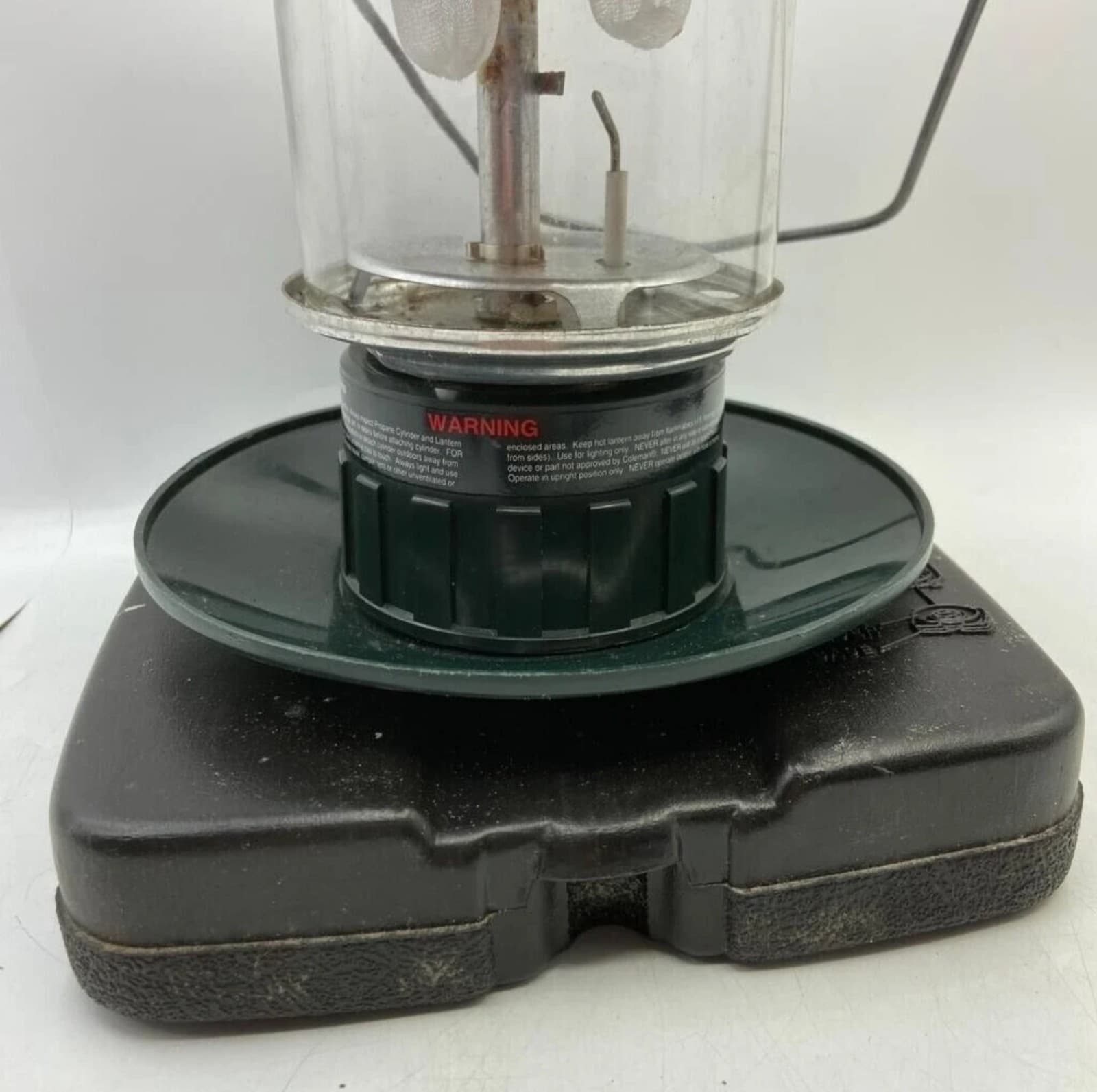 Coleman Lantern with Red Carrying Case Vintage New - Thumbnail 7