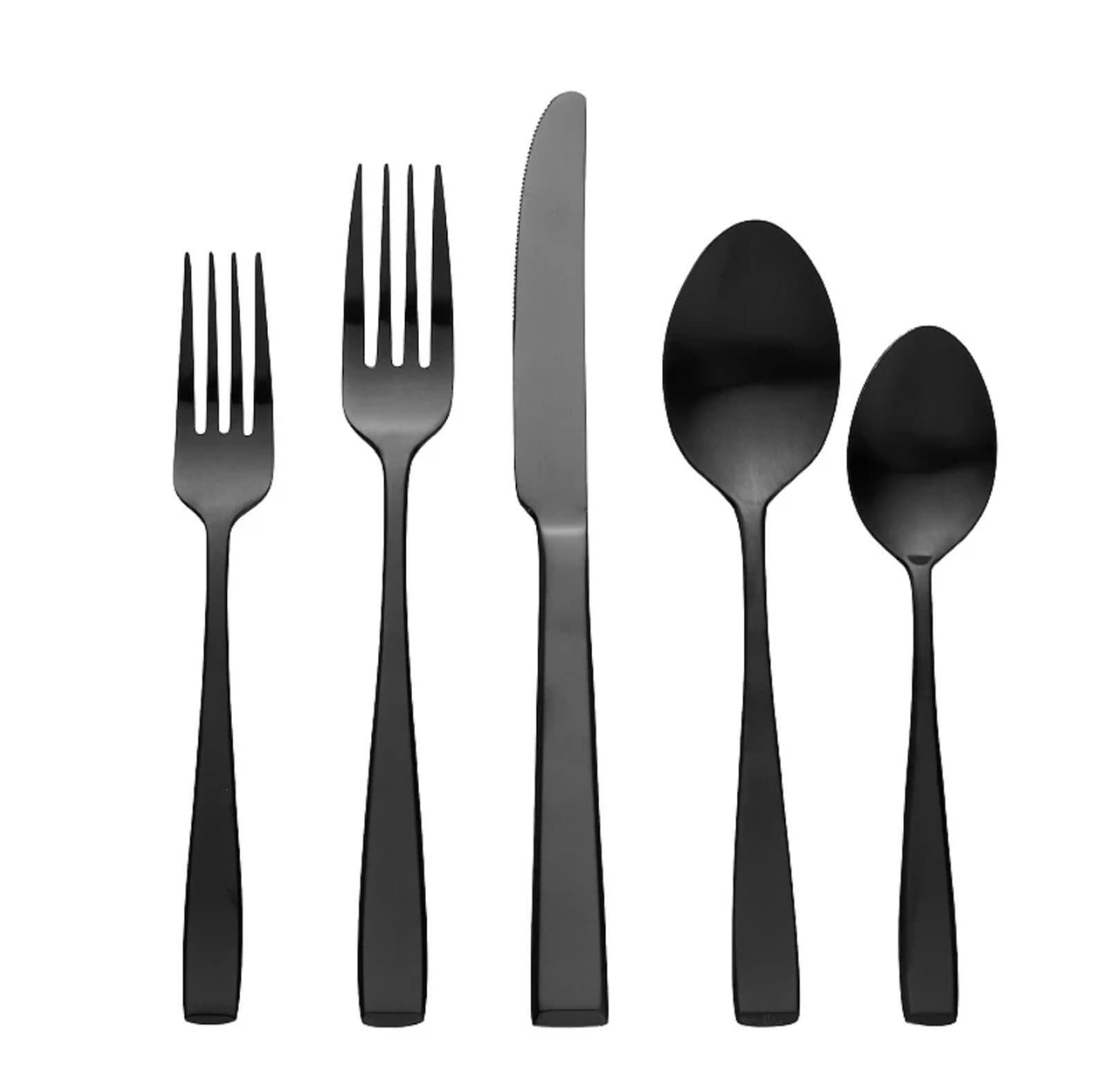 Godinger Silver Flagstaff 18/0 Stainless Steel 20-Piece Flatware Set - Image 1