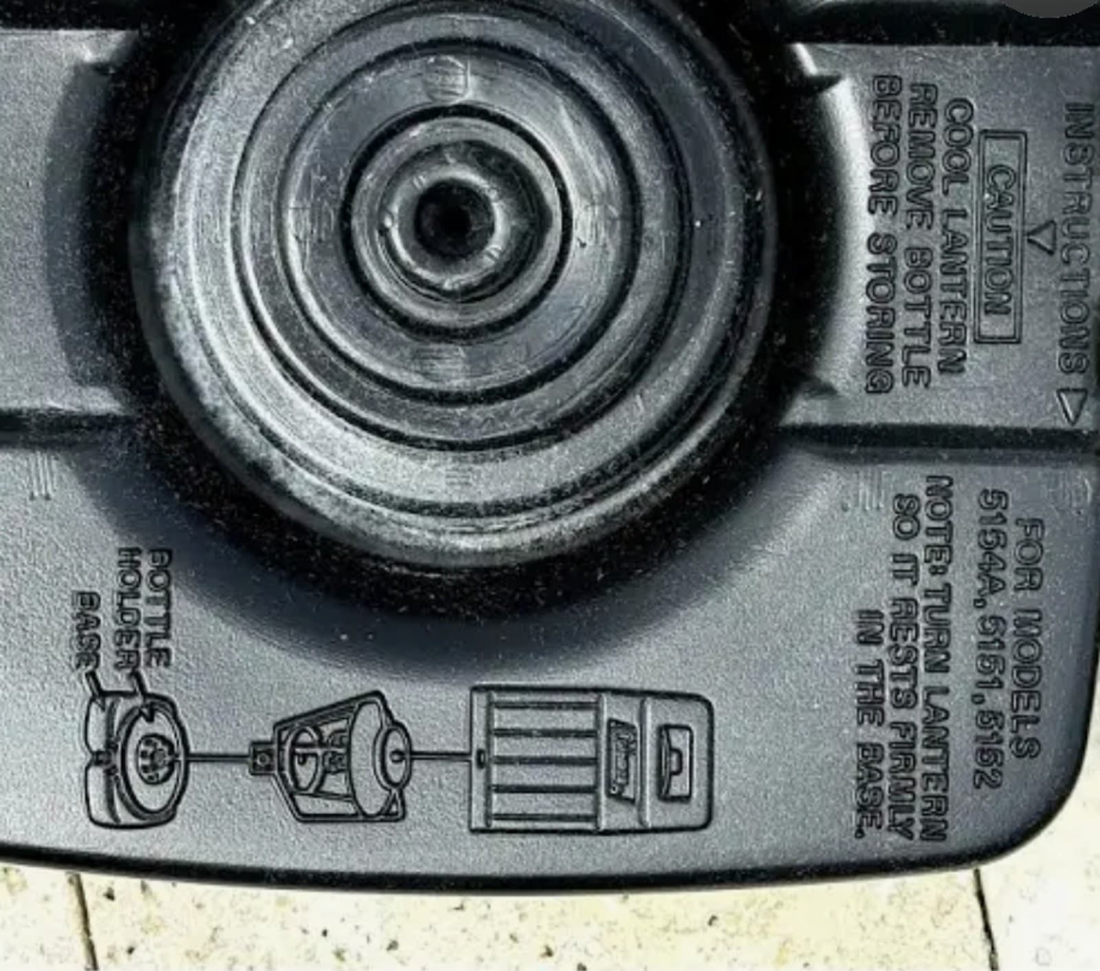 Coleman Lantern with Red Carrying Case Vintage New - Thumbnail 3