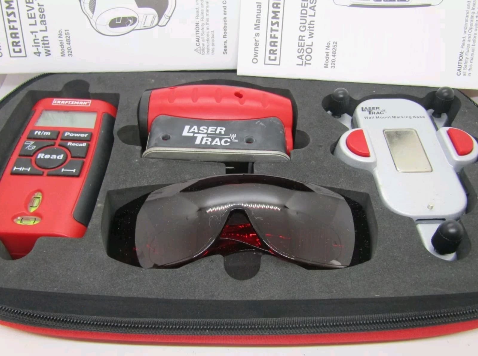 Craftsman 4-in-1 Level w/Laser Trac & Laser Guided Measuring Tool w/Laser Trac - Thumbnail 3