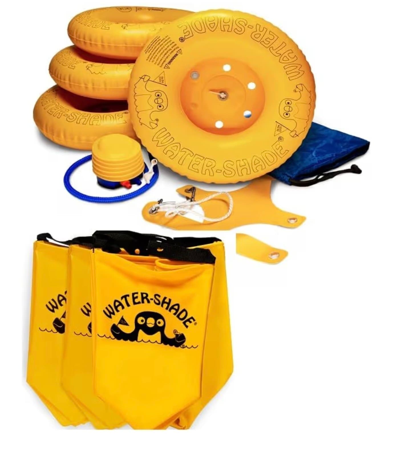 Water Shade Canopy Float Kit & Wind Anchor Bundle - Thumbnail 3