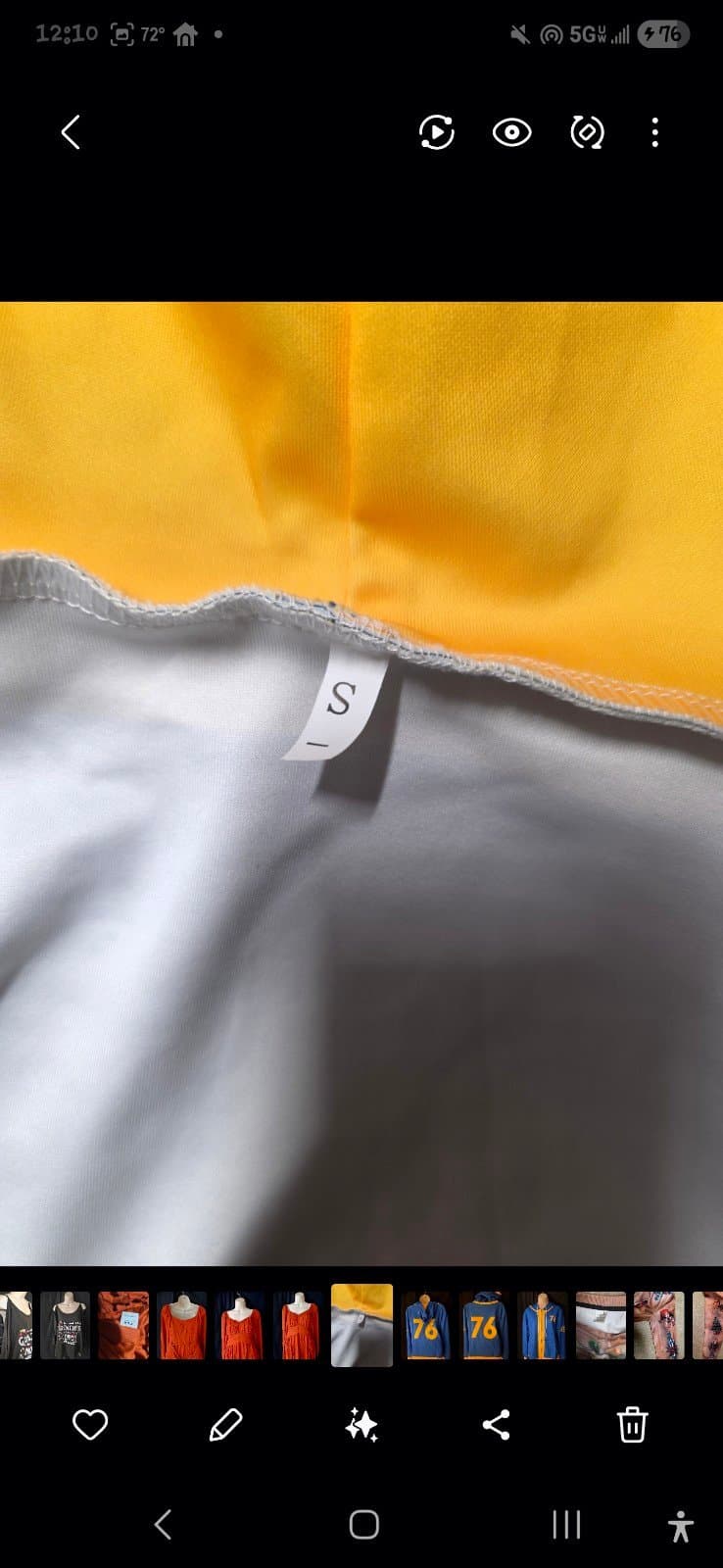 Men's Fallout Sweatshirt sz Small - Thumbnail 4