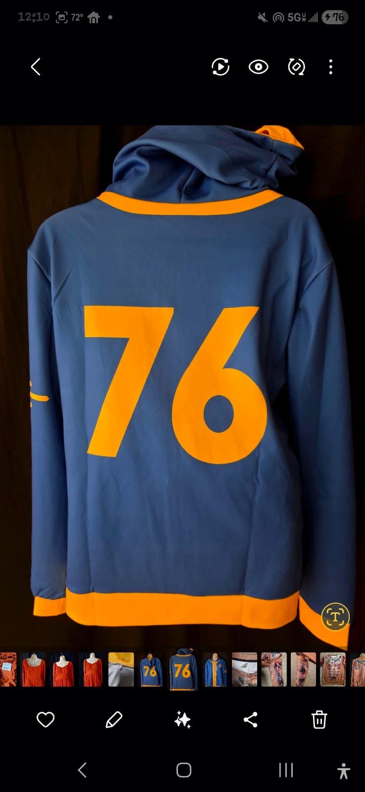 Men's Fallout Sweatshirt sz Small - Thumbnail 2