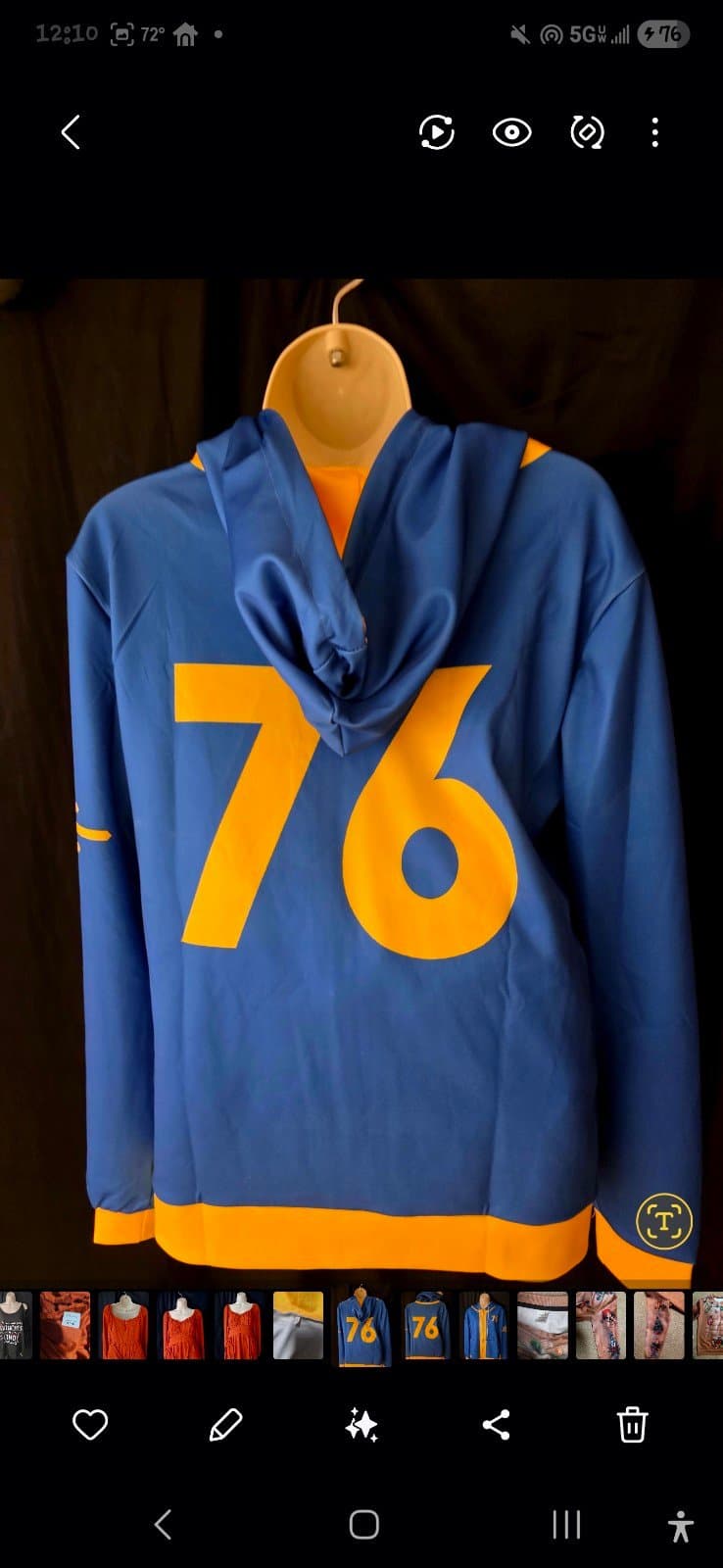 Men's Fallout Sweatshirt sz Small - Thumbnail 3