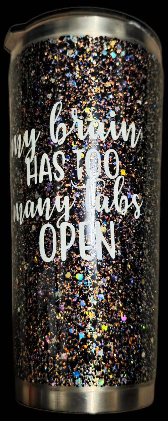 Glittery Tumbler 24oz Hogg - Thumbnail 2