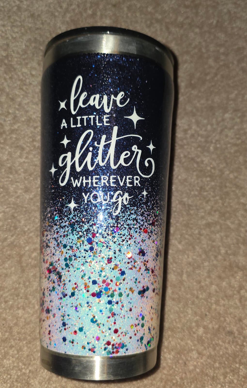 Glittery Tumbler 24oz Hogg - Thumbnail 3