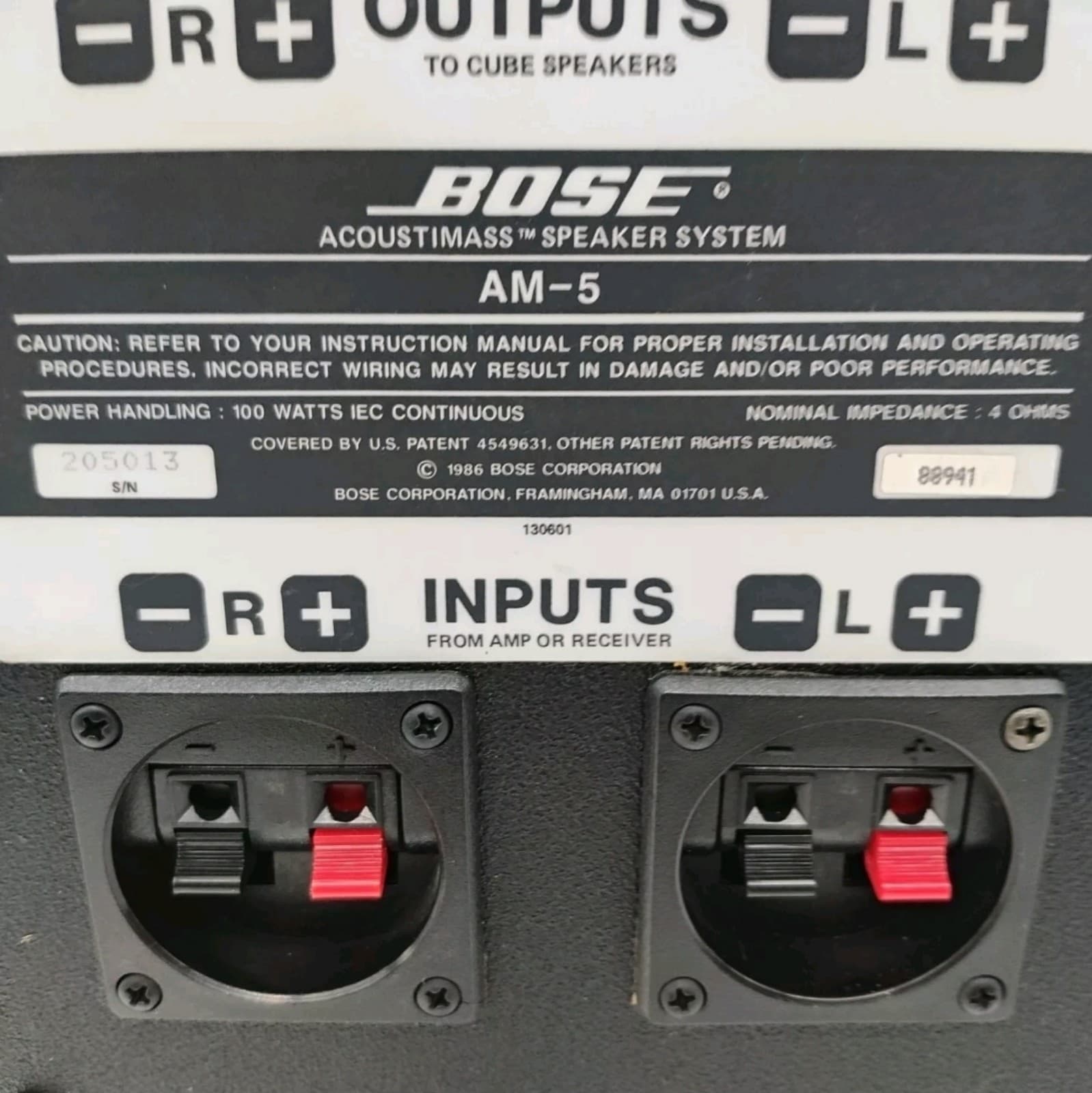 Bose AM-5 Acoustimass Satellite + Subwoofer Speaker System-Tested - Thumbnail 9