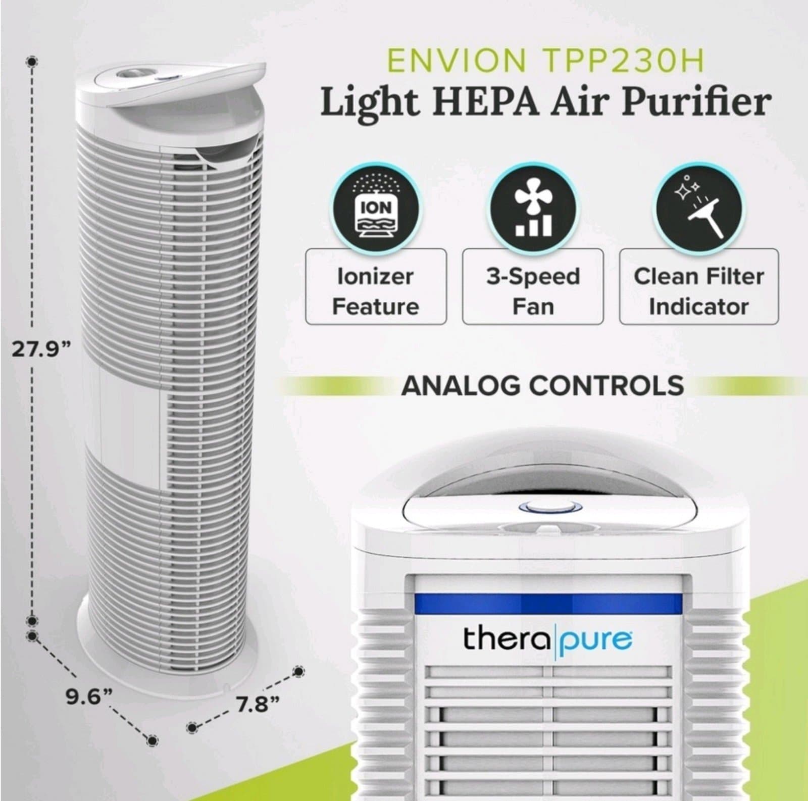 ENVION Thero Pure HEPA Air Purifier (Covers: 350-sq ft) - Thumbnail 8