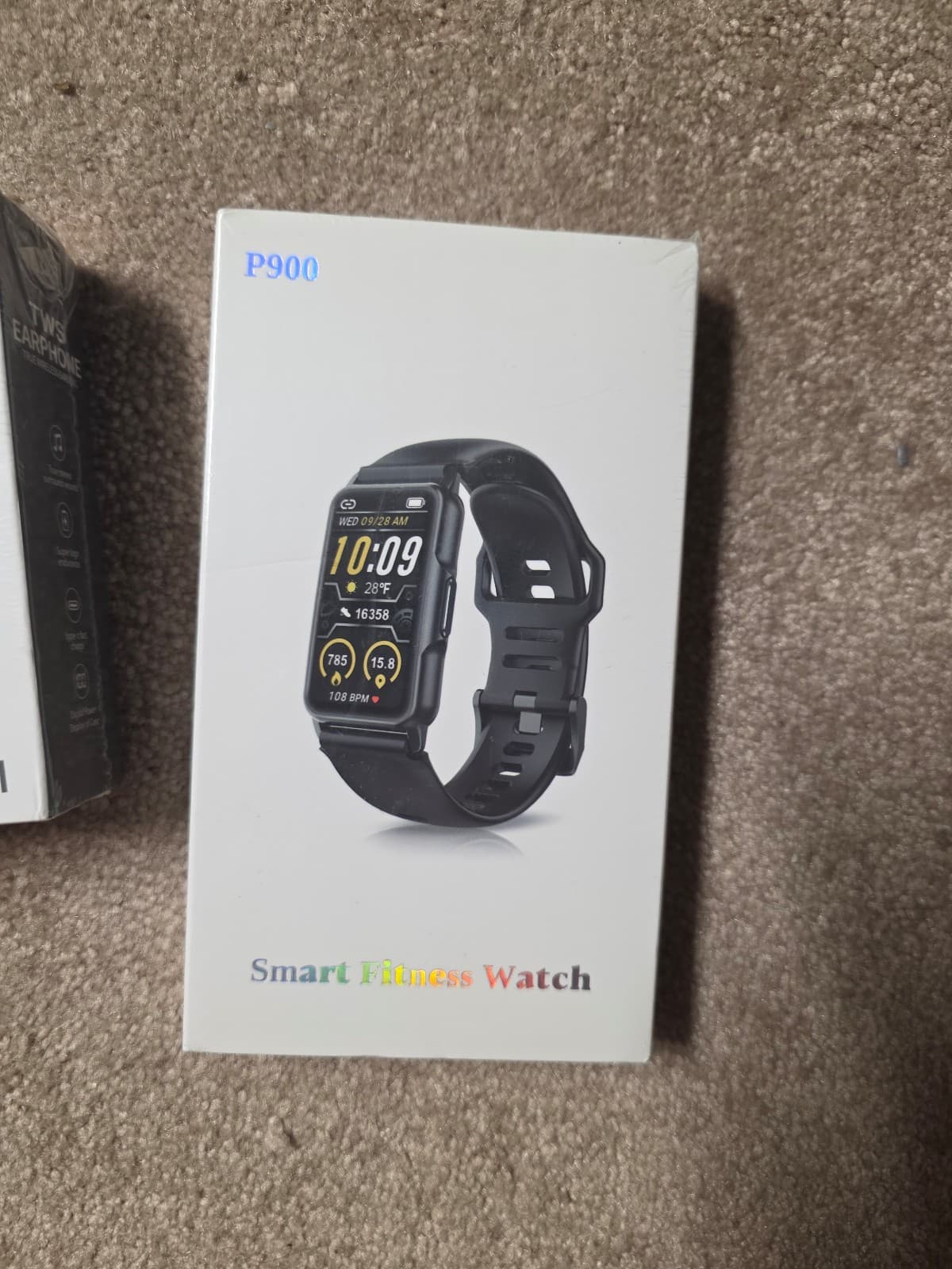 Electronics Bundle Watch Earbuds & Charging Cord - Image 1