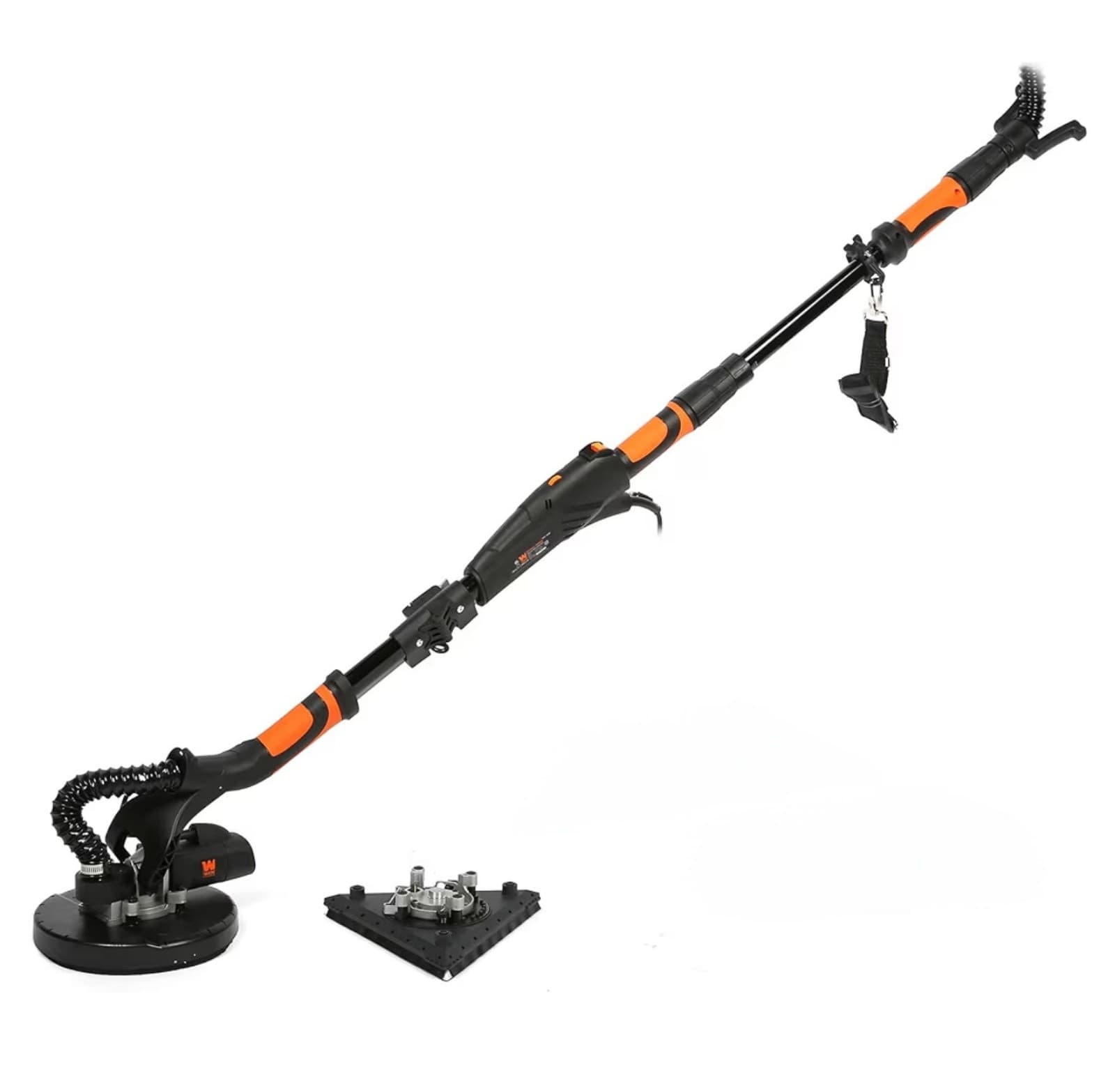 Dual-Head Drywall Sander with 15-Foot Dust Hose - Image 1