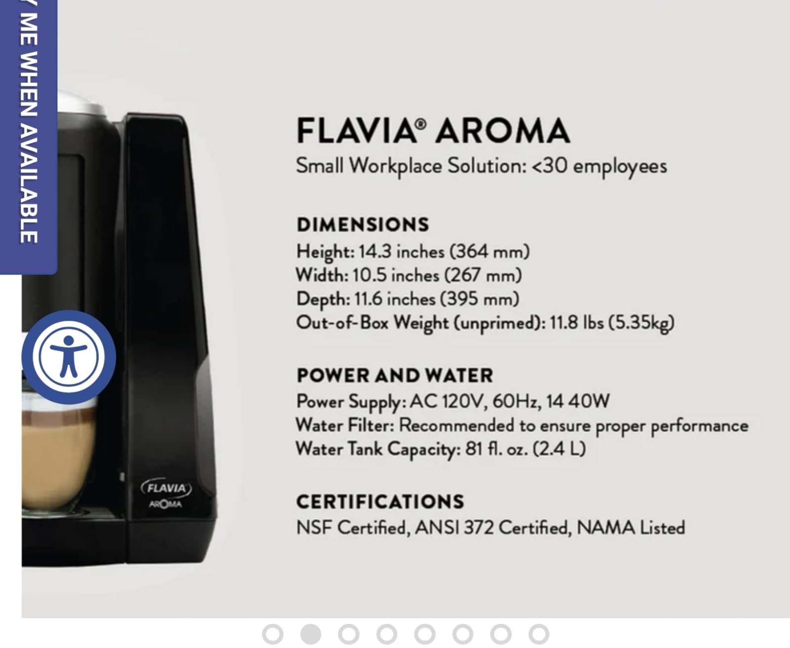 Flavia® AROMA Starter Pack Coffee Maker - Thumbnail 2
